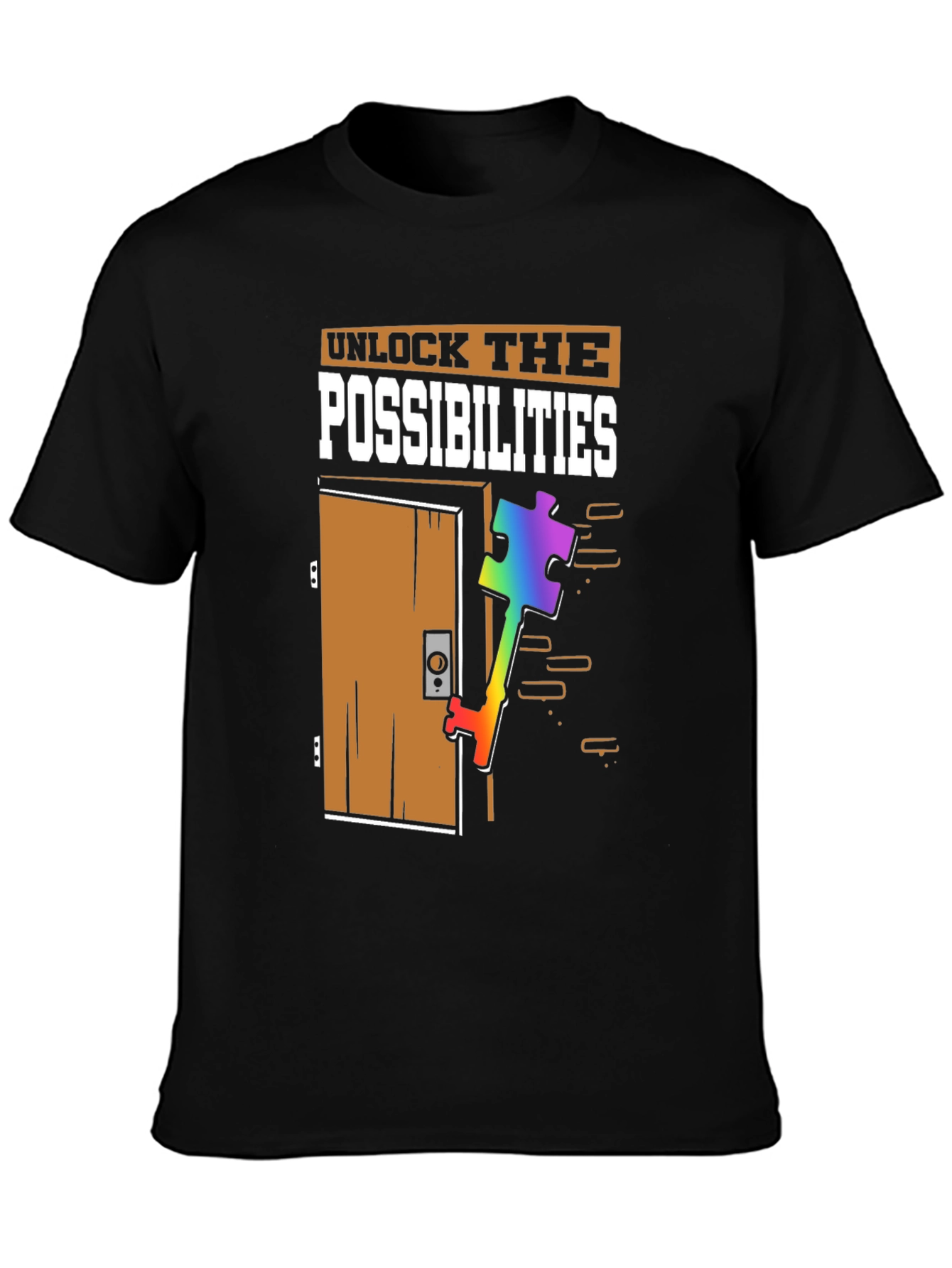 Unlock the Possibilities T-Shirt Autism Awareness