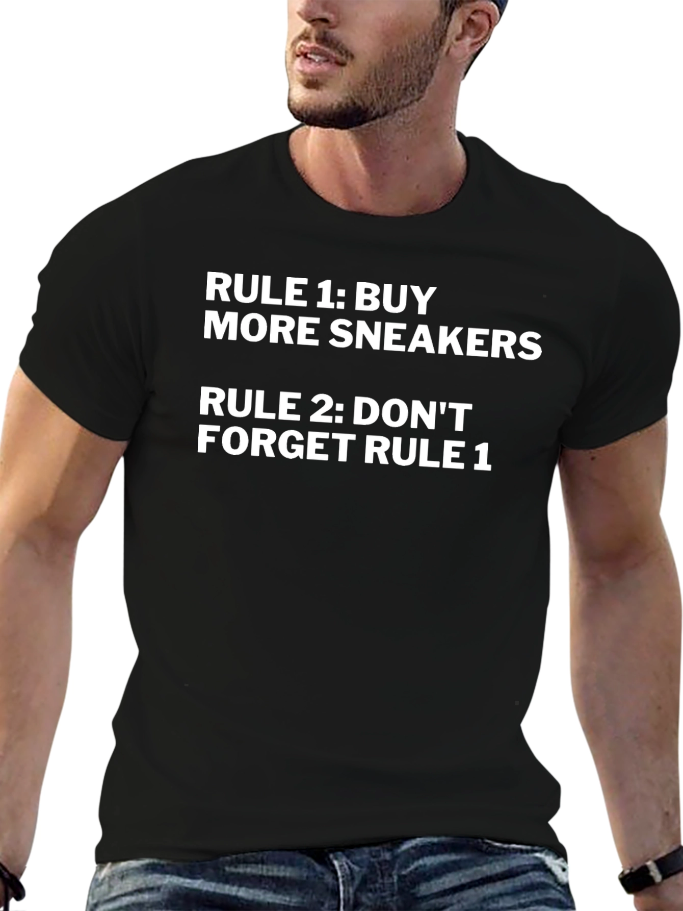 Buy More Sneakers Graphic Tee