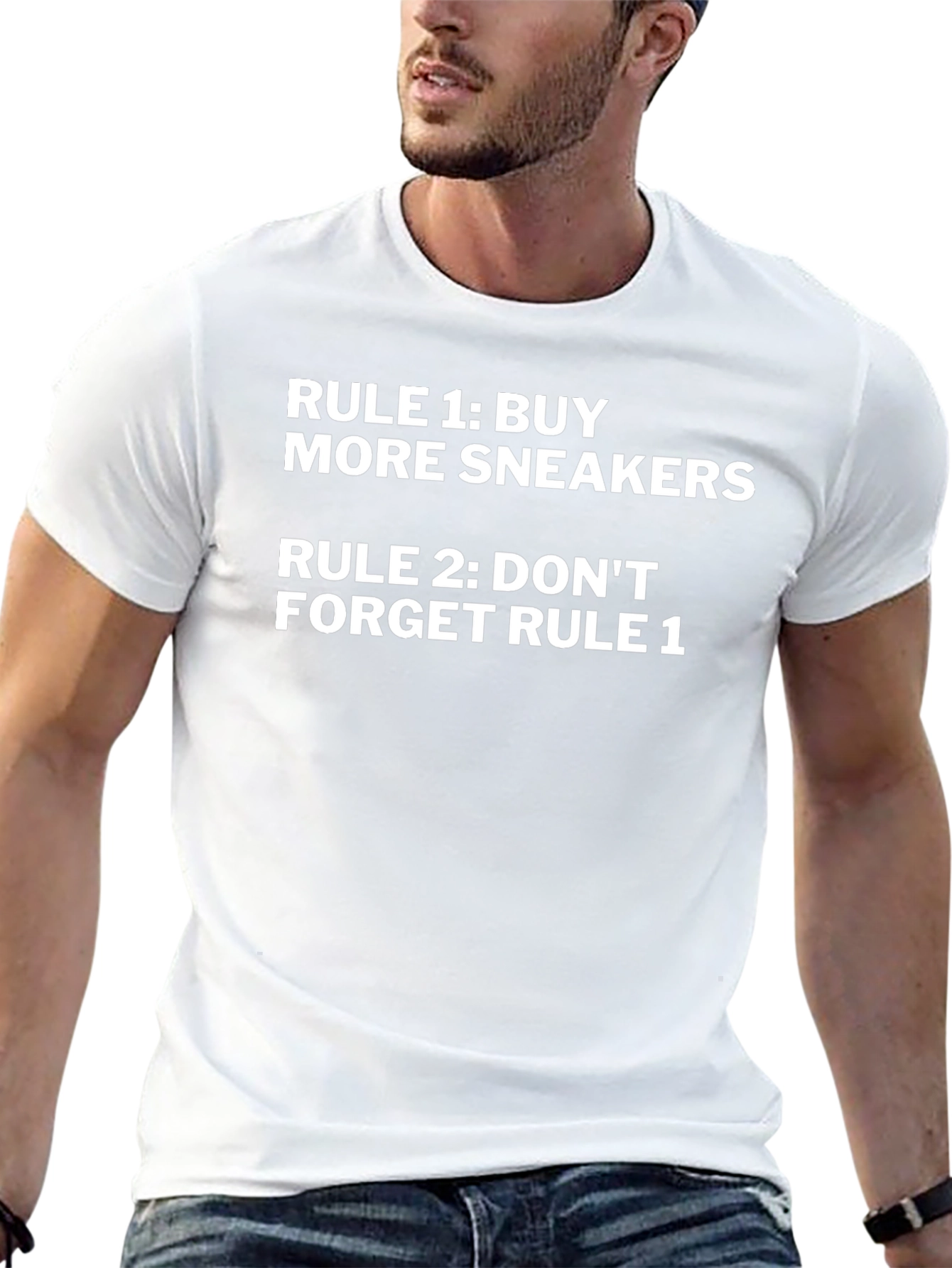 Buy More Sneakers Graphic Tee