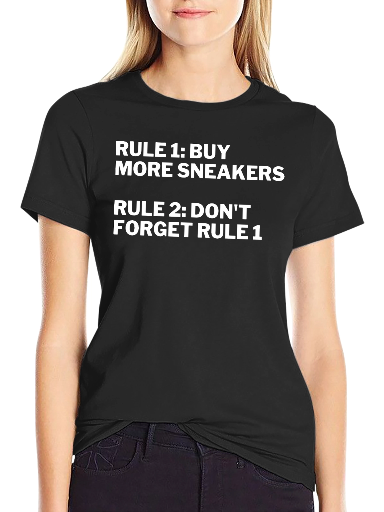 Buy More Sneakers Graphic Tee