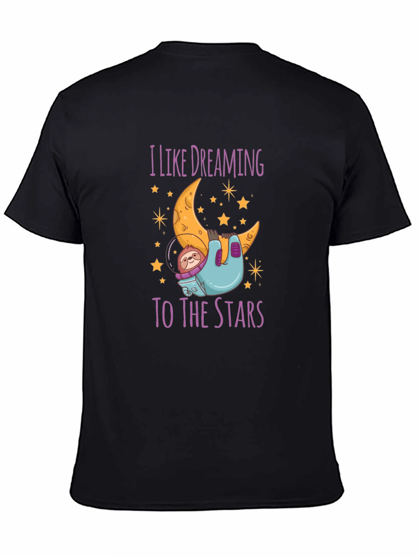 Dreaming Sloth in Space T-Shirt