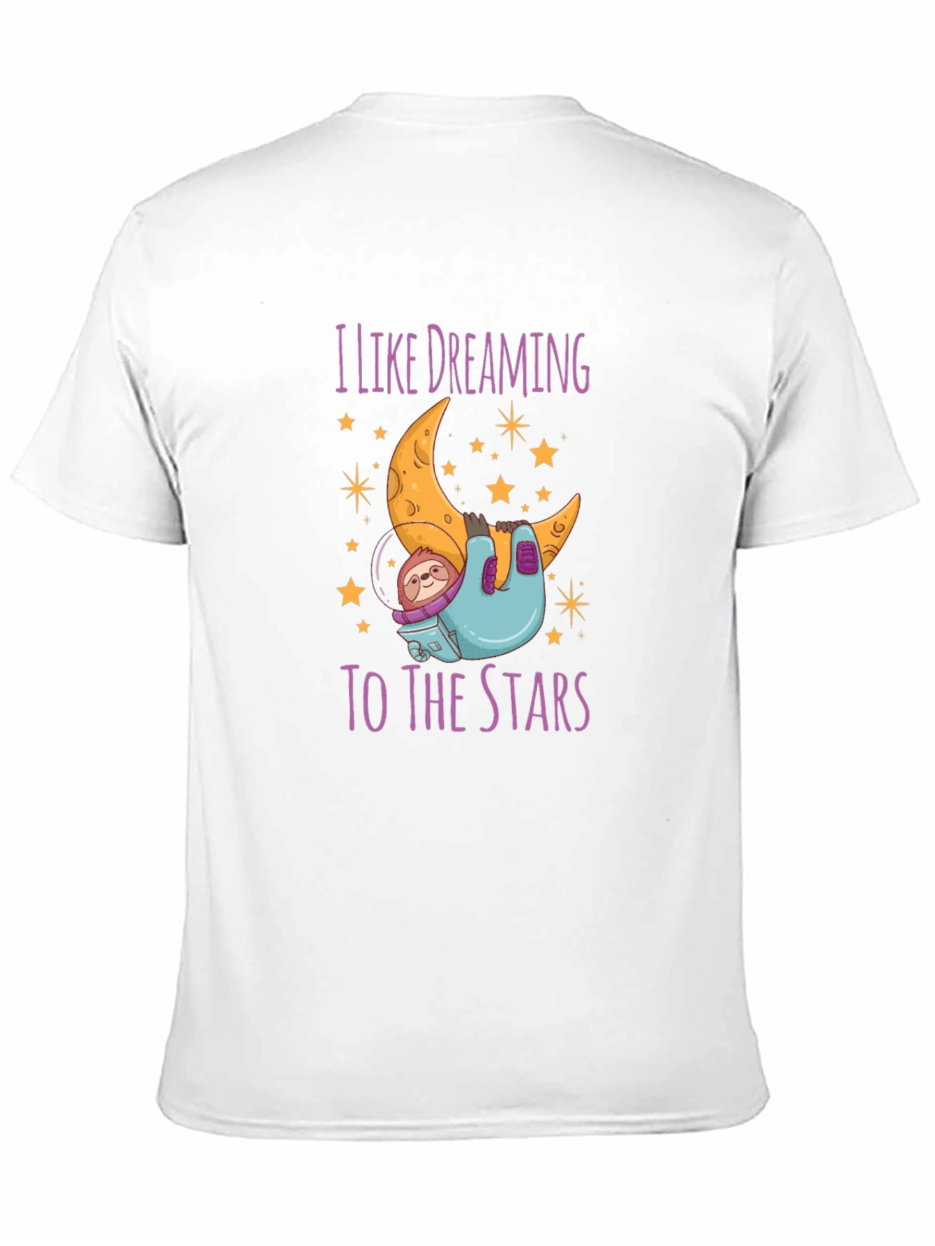 Dreaming Sloth in Space T-Shirt