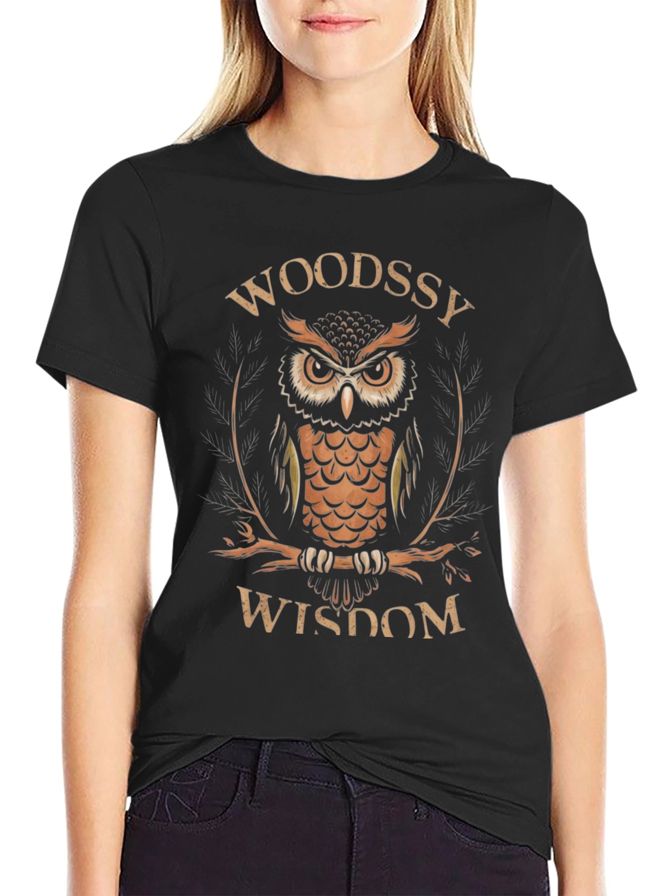 Woodssy Wisdom Owl Graphic Tee