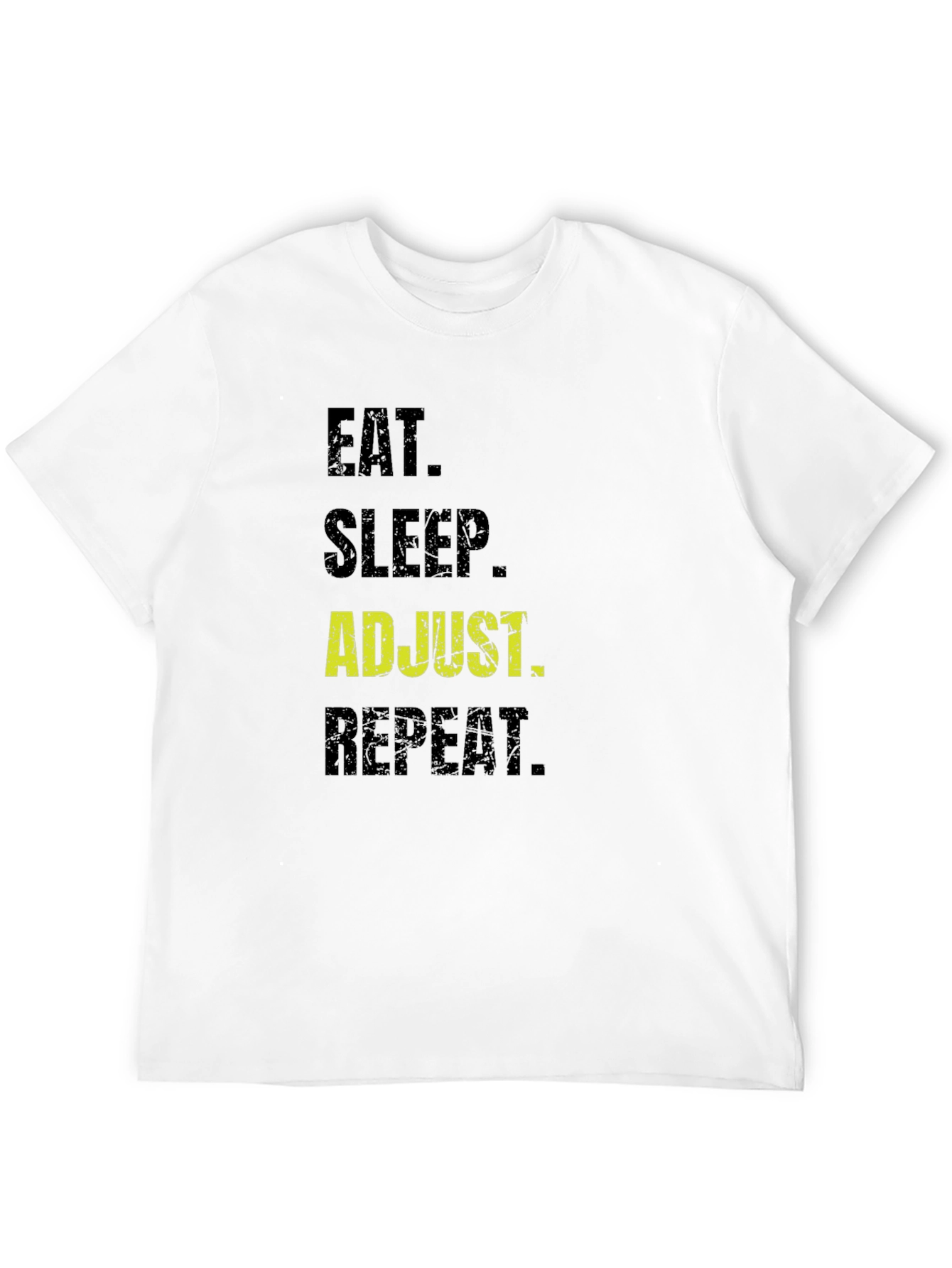 Eat Sleep Adjust Repeat T-Shirt Funny Chiropractic