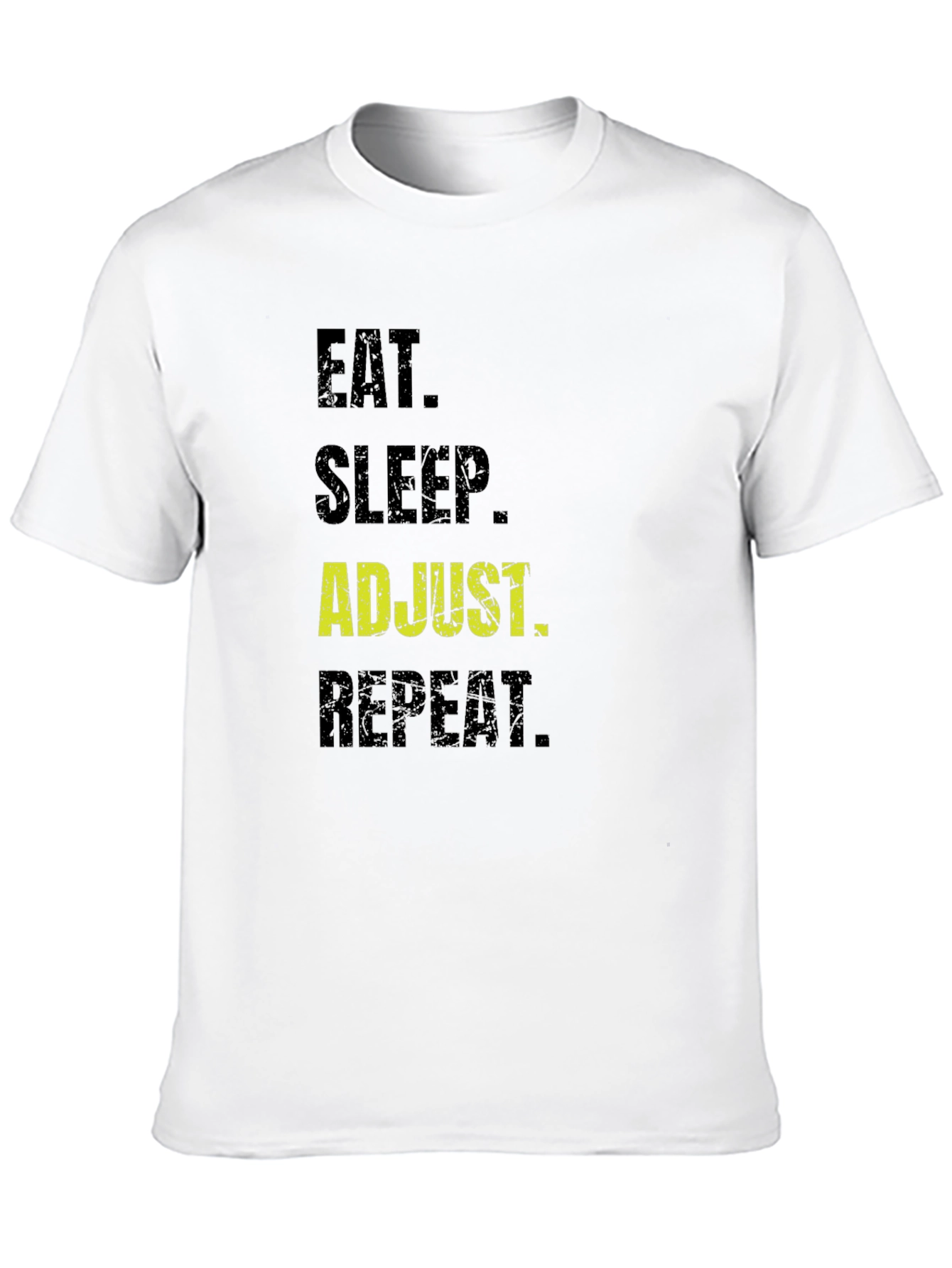 Eat Sleep Adjust Repeat T-Shirt Funny Chiropractic