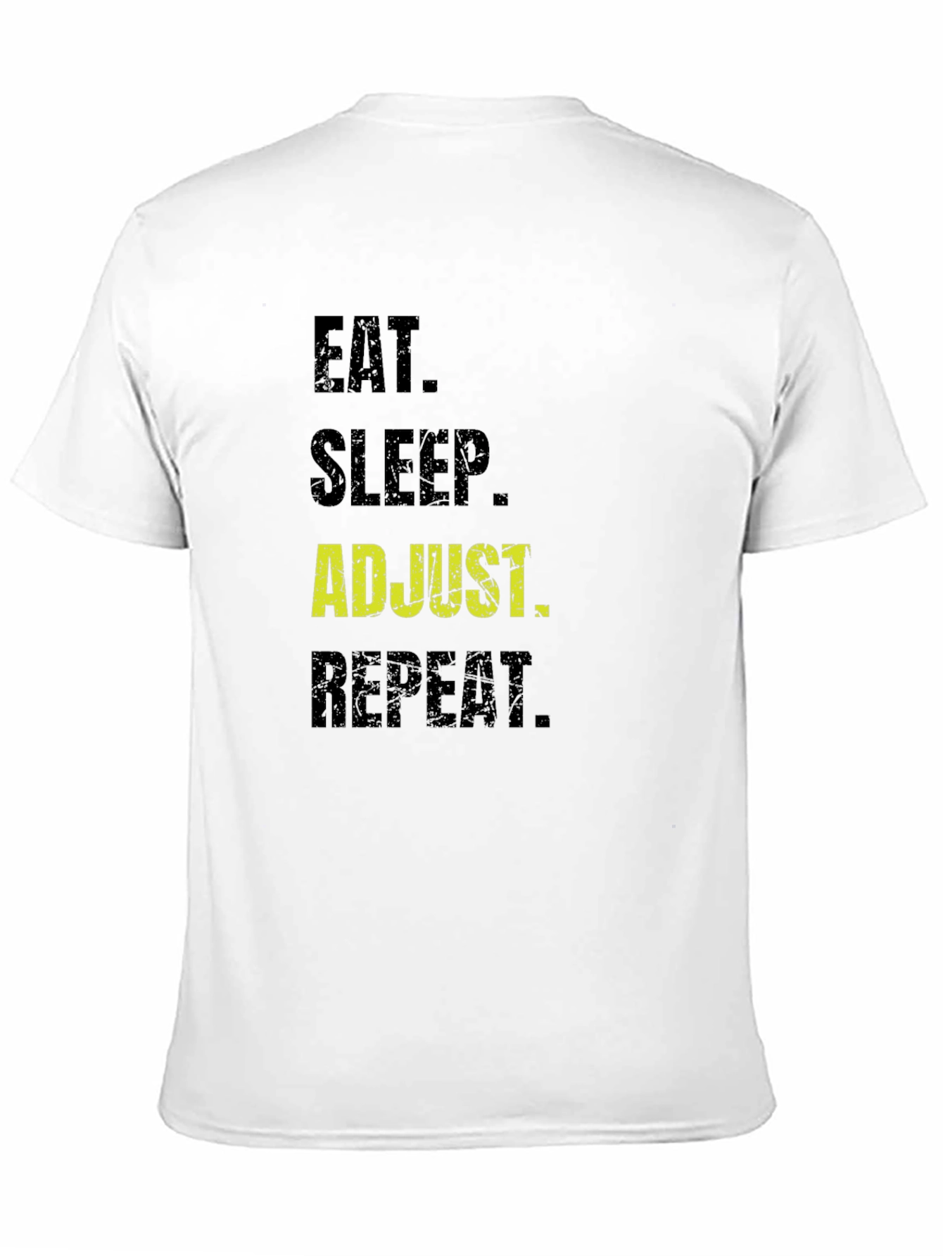 Eat Sleep Adjust Repeat T-Shirt Funny Chiropractic