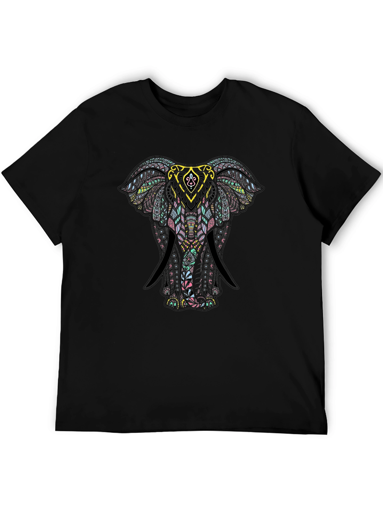 Elephant Mandala Graphic Tee