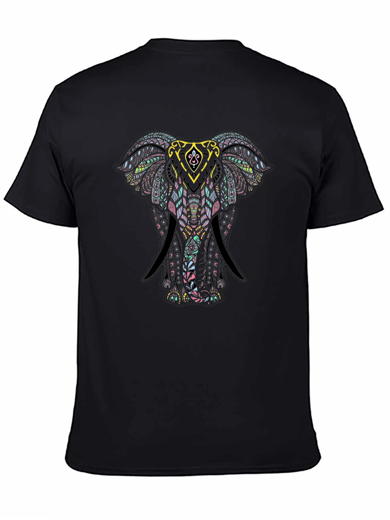 Elephant Mandala Graphic Tee