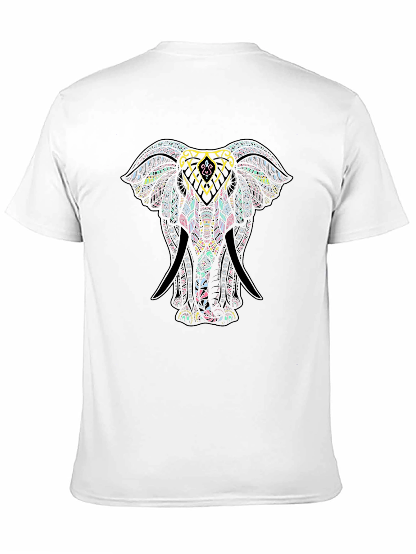 Elephant Mandala Graphic Tee