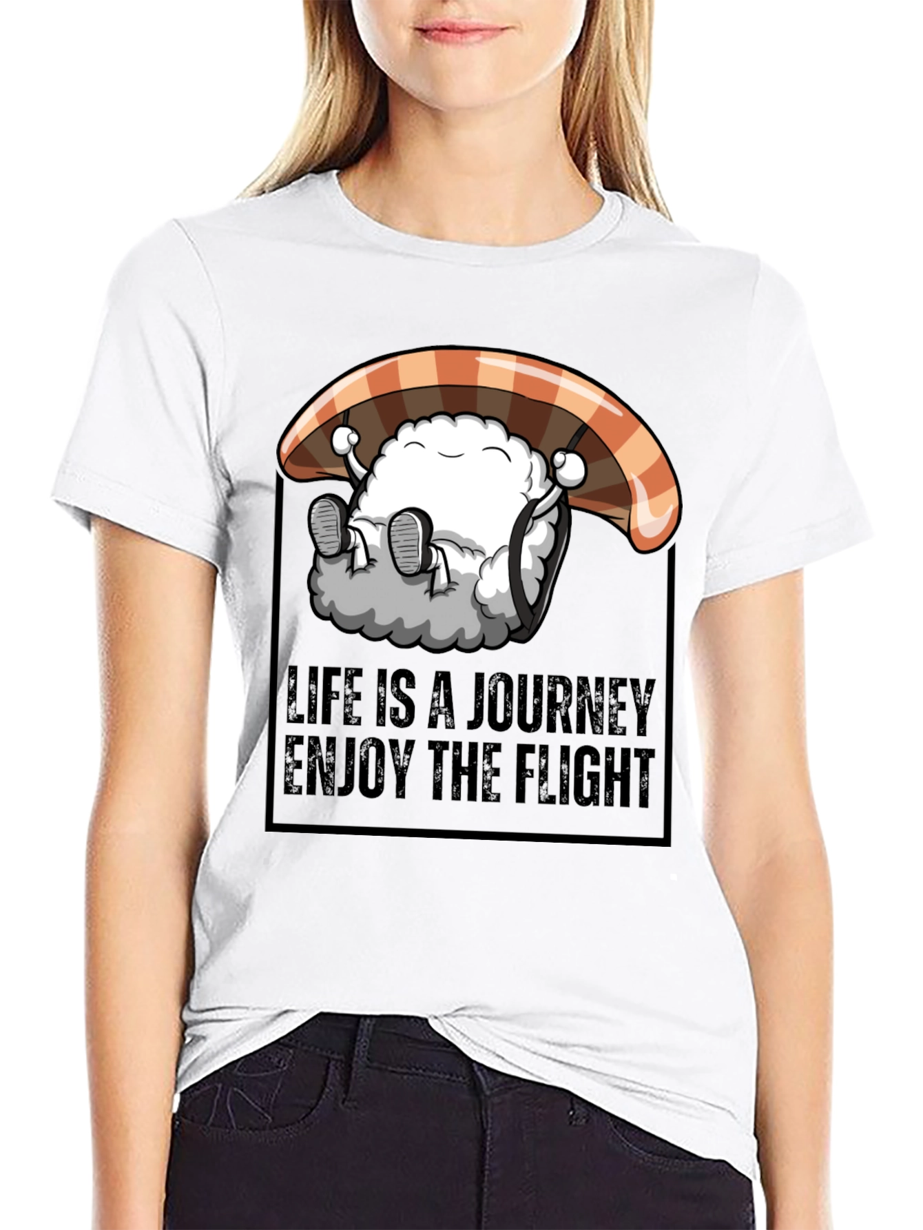 Life is a Journey Enjoy The Flight T-Shirt