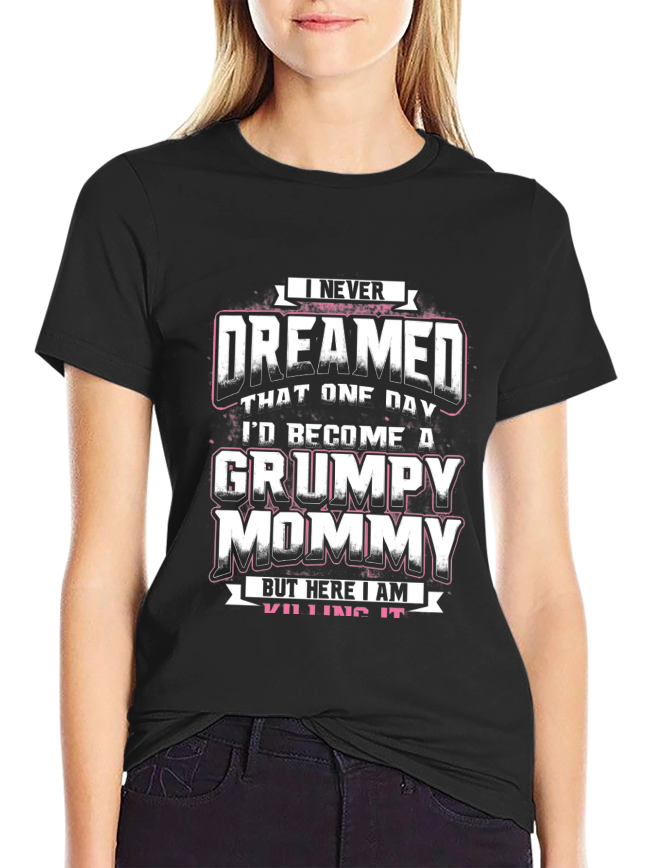Grumpy Mommy Graphic T-Shirt