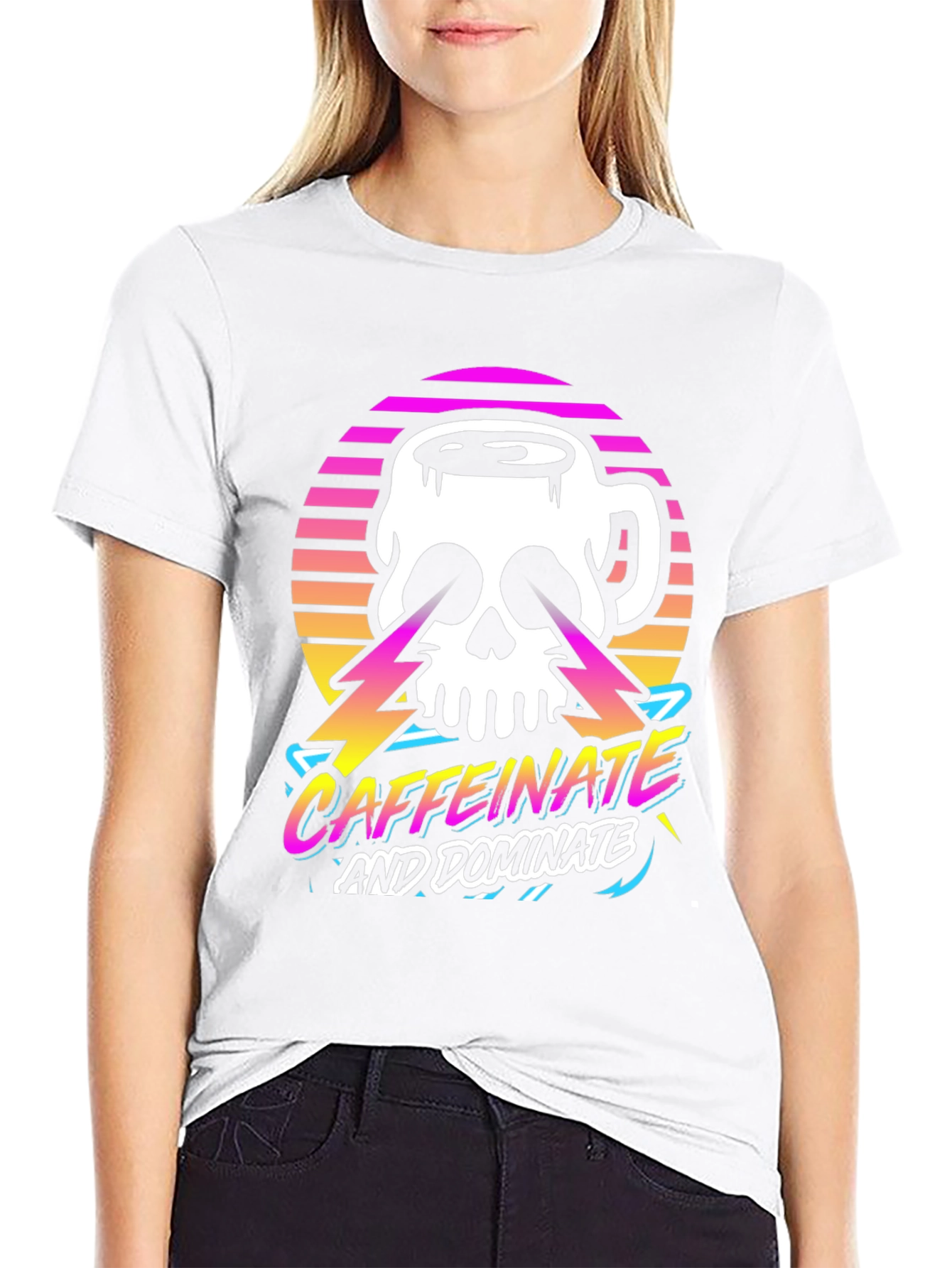 Caffeinate and Dominate Graphic Tee