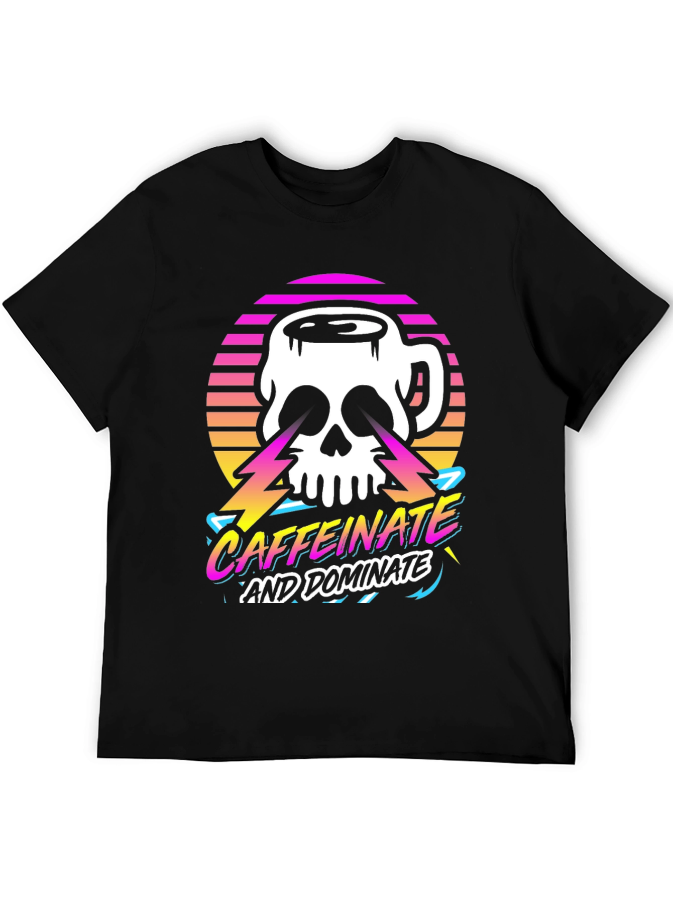 Caffeinate and Dominate Graphic Tee