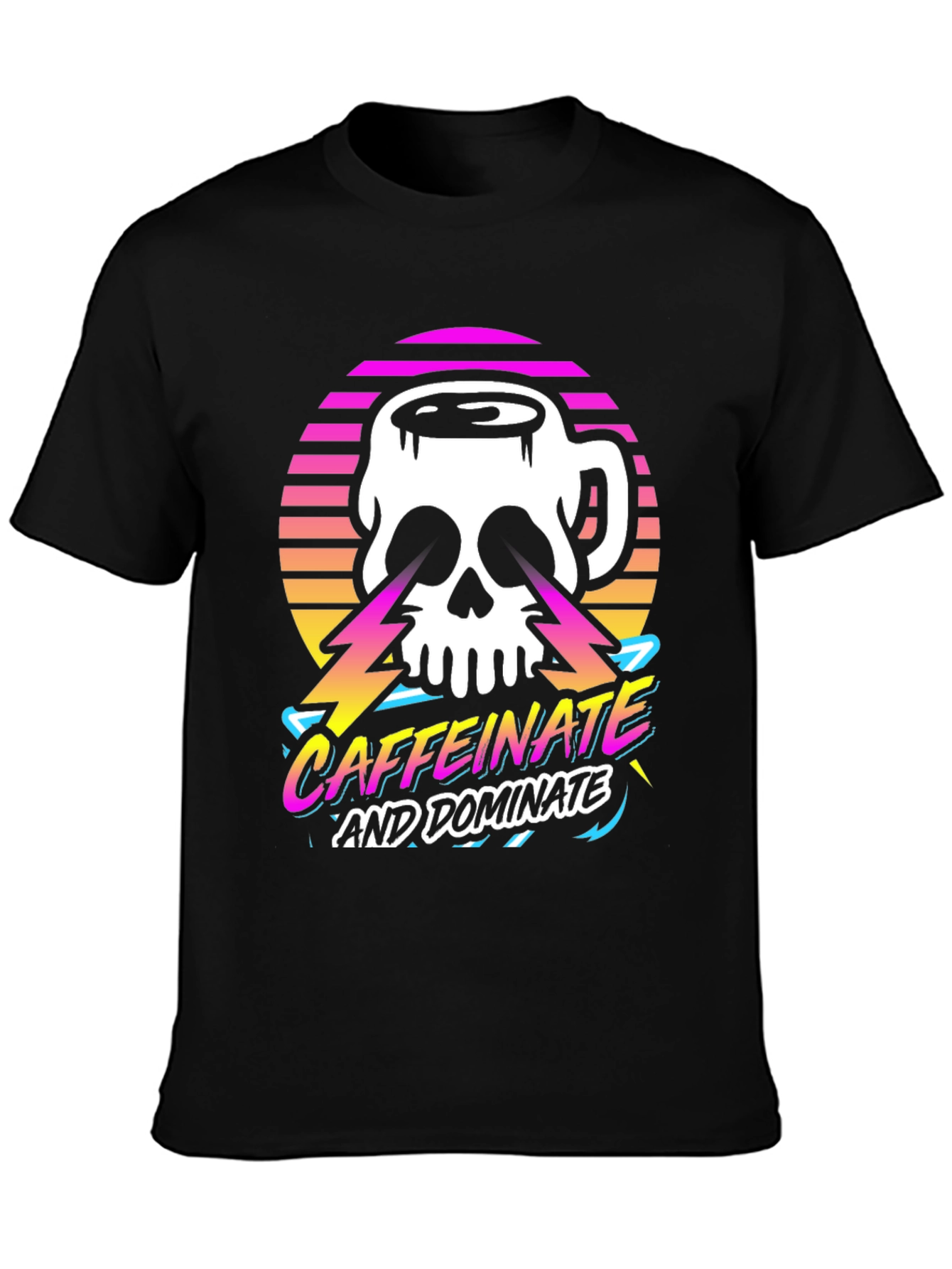 Caffeinate and Dominate Graphic Tee