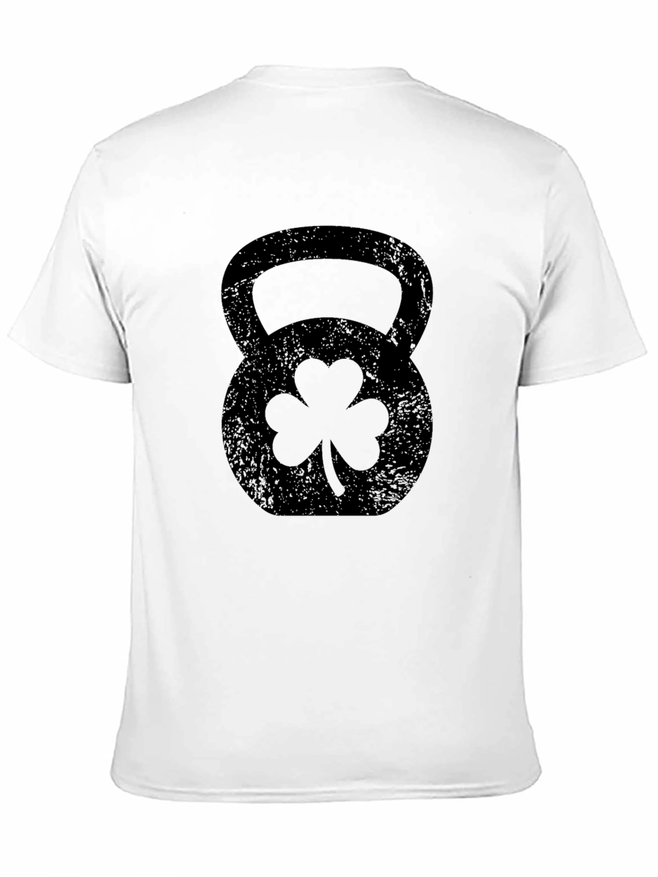 St. Patricks Day Kettlebell Black T-Shirt