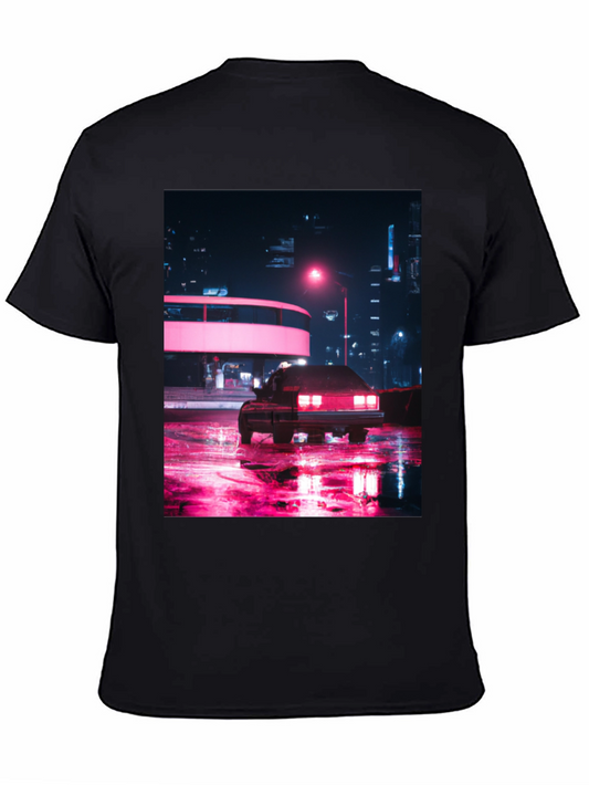 Neon City Car T-Shirt