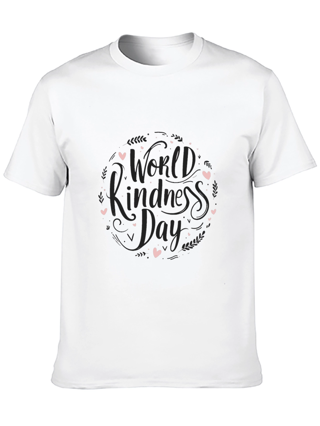 World Kindness Day Black T-Shirt