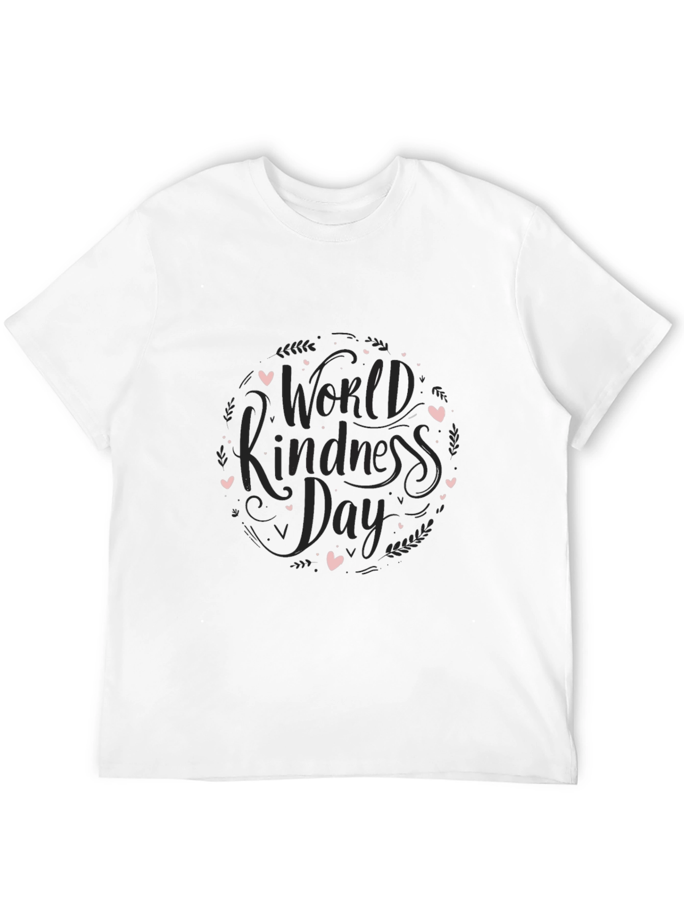 World Kindness Day Black T-Shirt