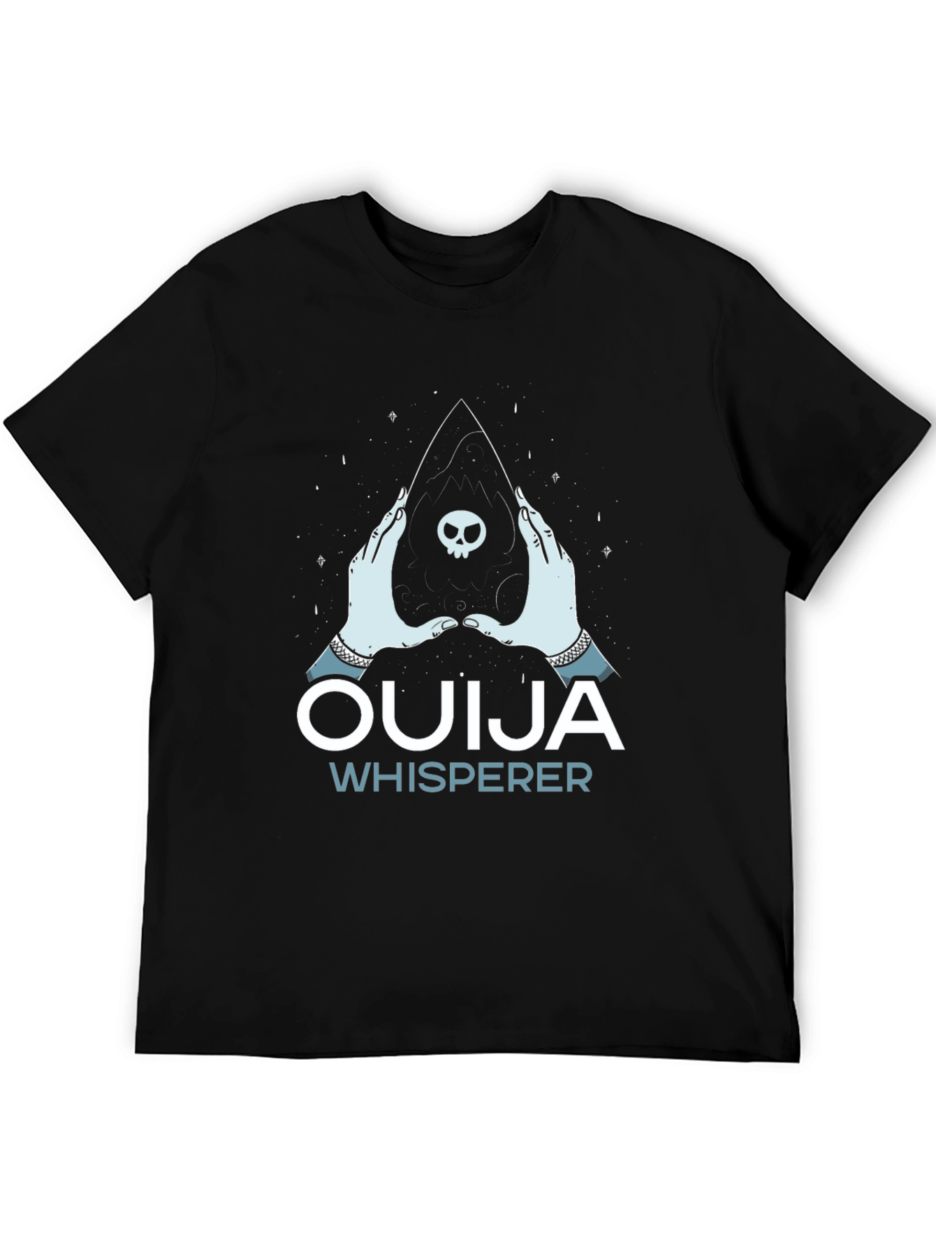Ouija Whisperer Graphic T-Shirt - Gothic Spiritual Tee