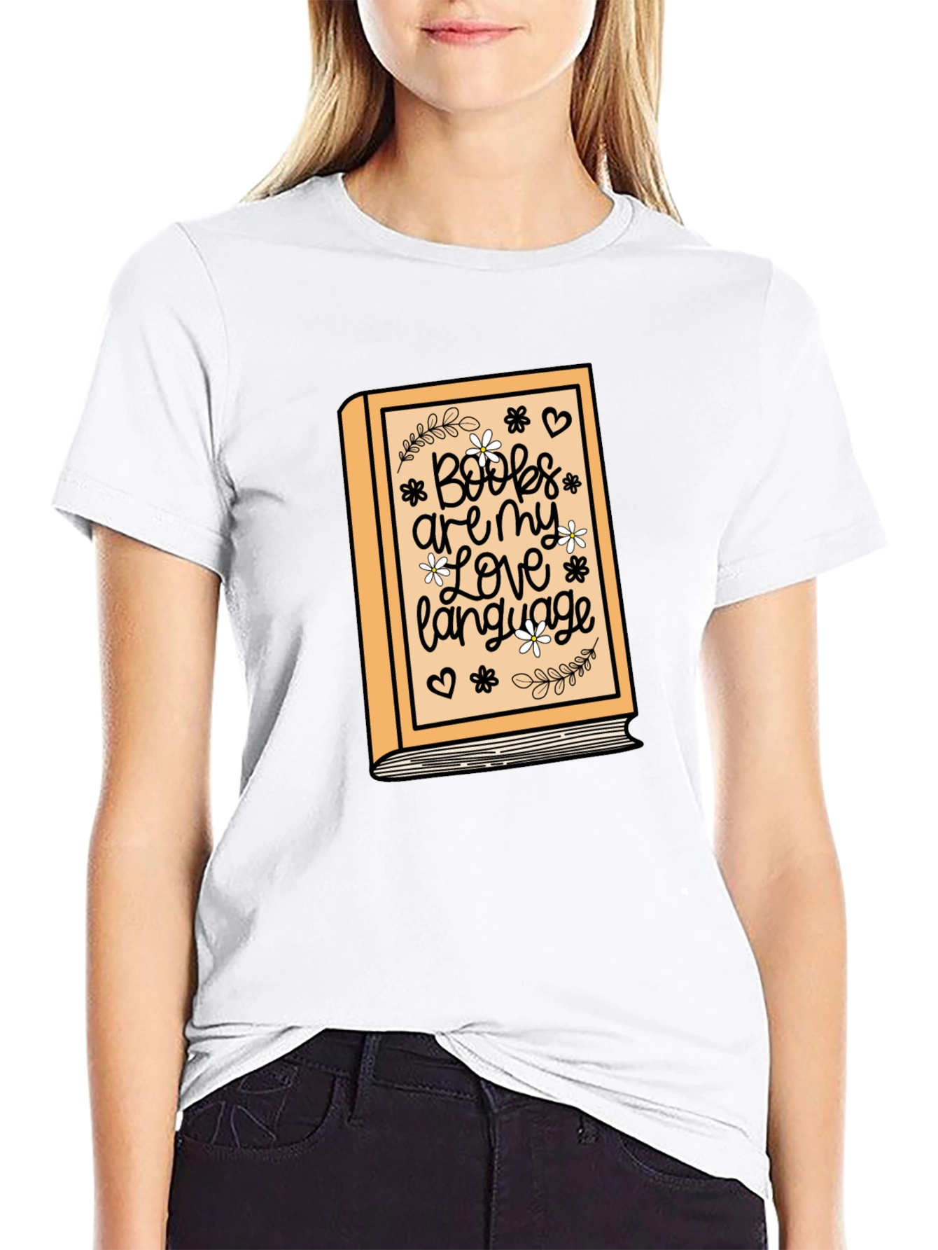 Books Are My Love Language Tee