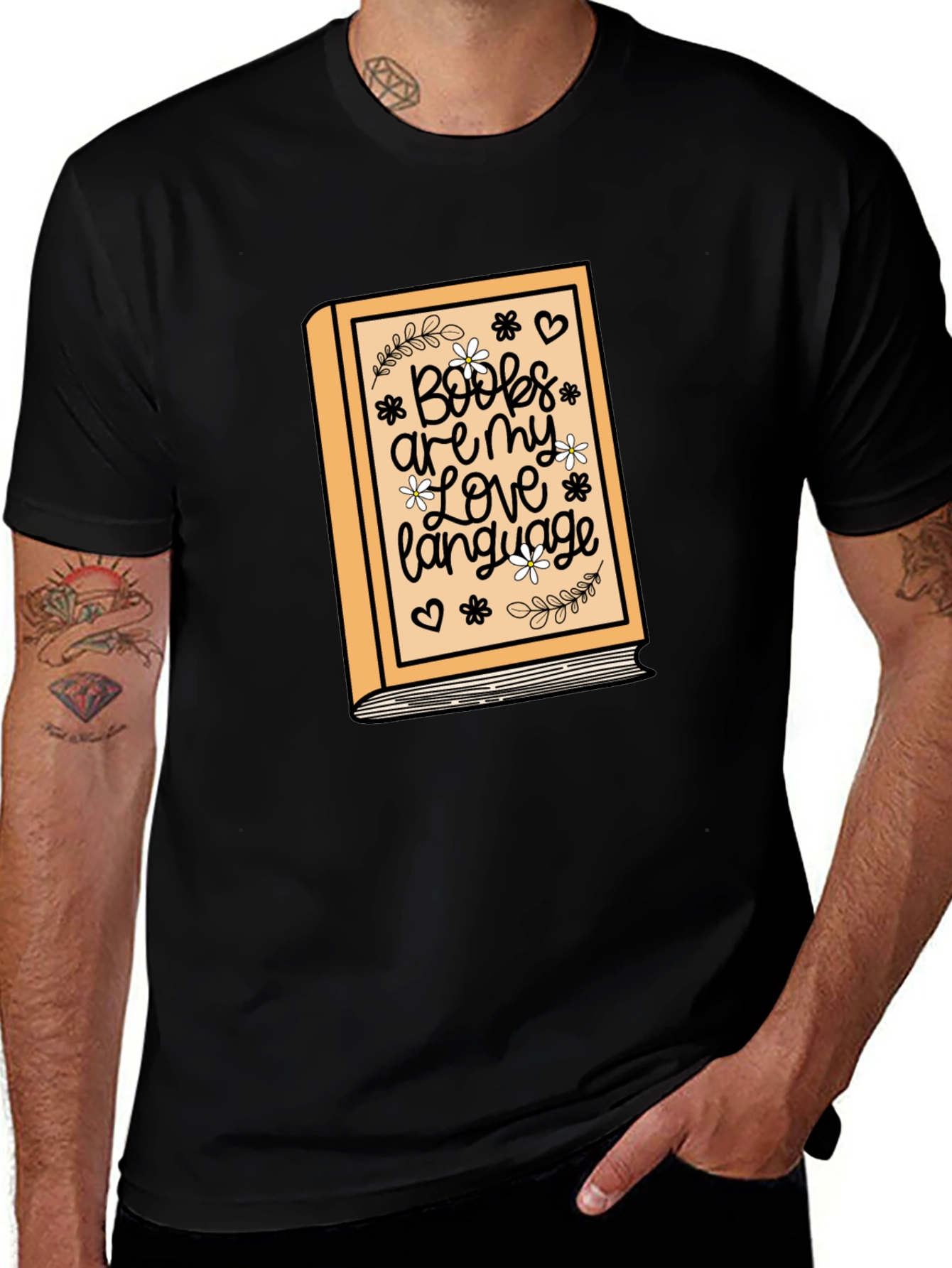 Books Are My Love Language Tee