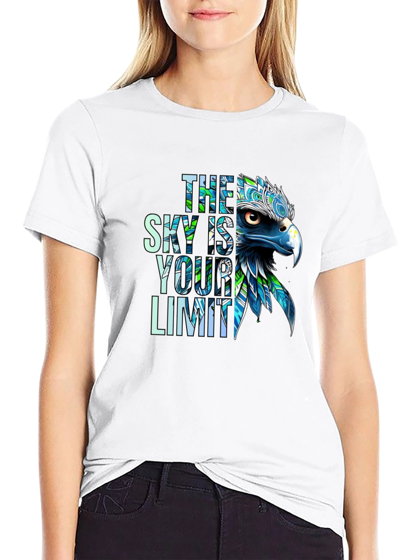 The Sky is Your Limit Eagle Graphic Tee