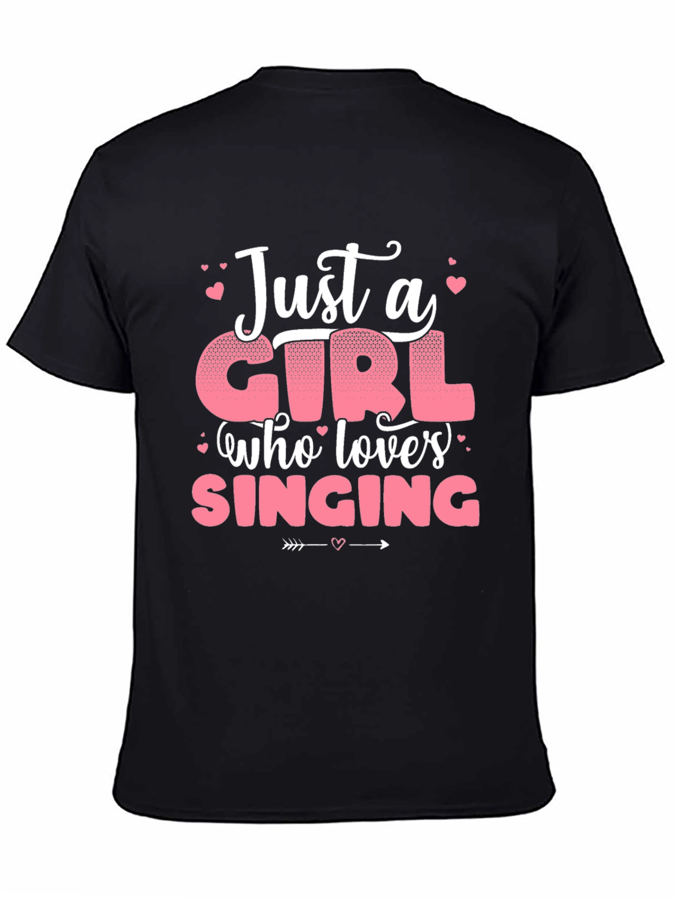 Just a Girl Who Loves Singing T-Shirt