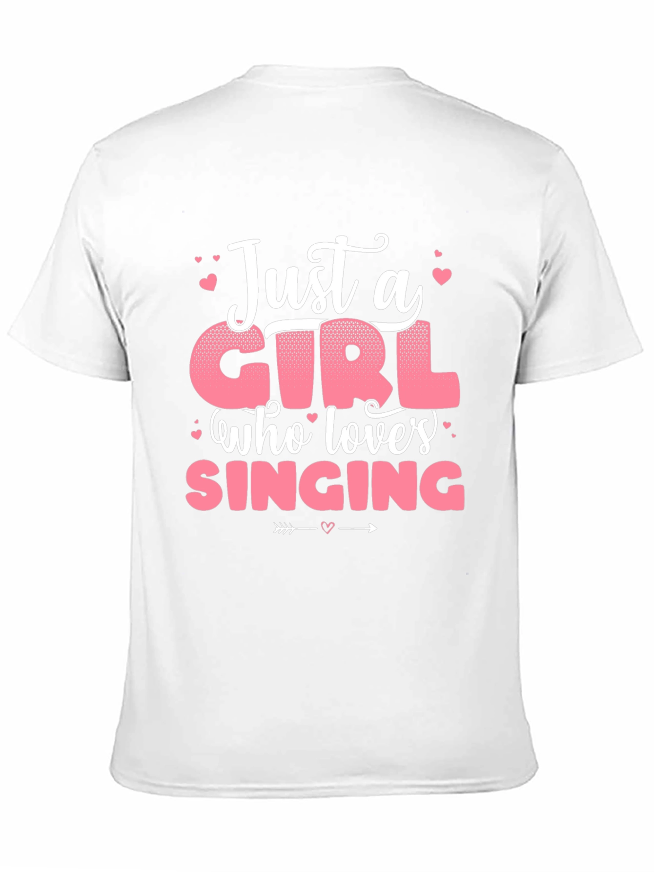 Just a Girl Who Loves Singing T-Shirt
