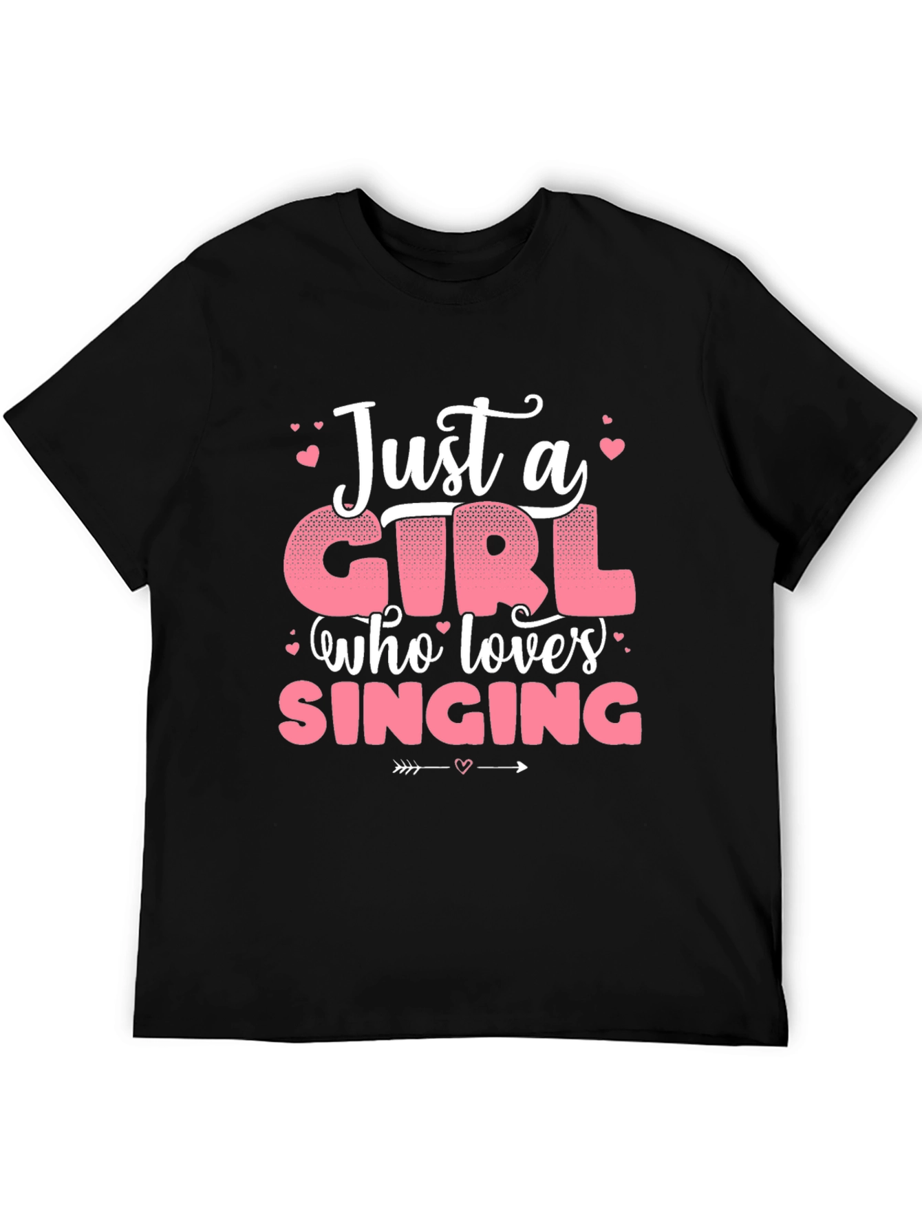 Just a Girl Who Loves Singing T-Shirt