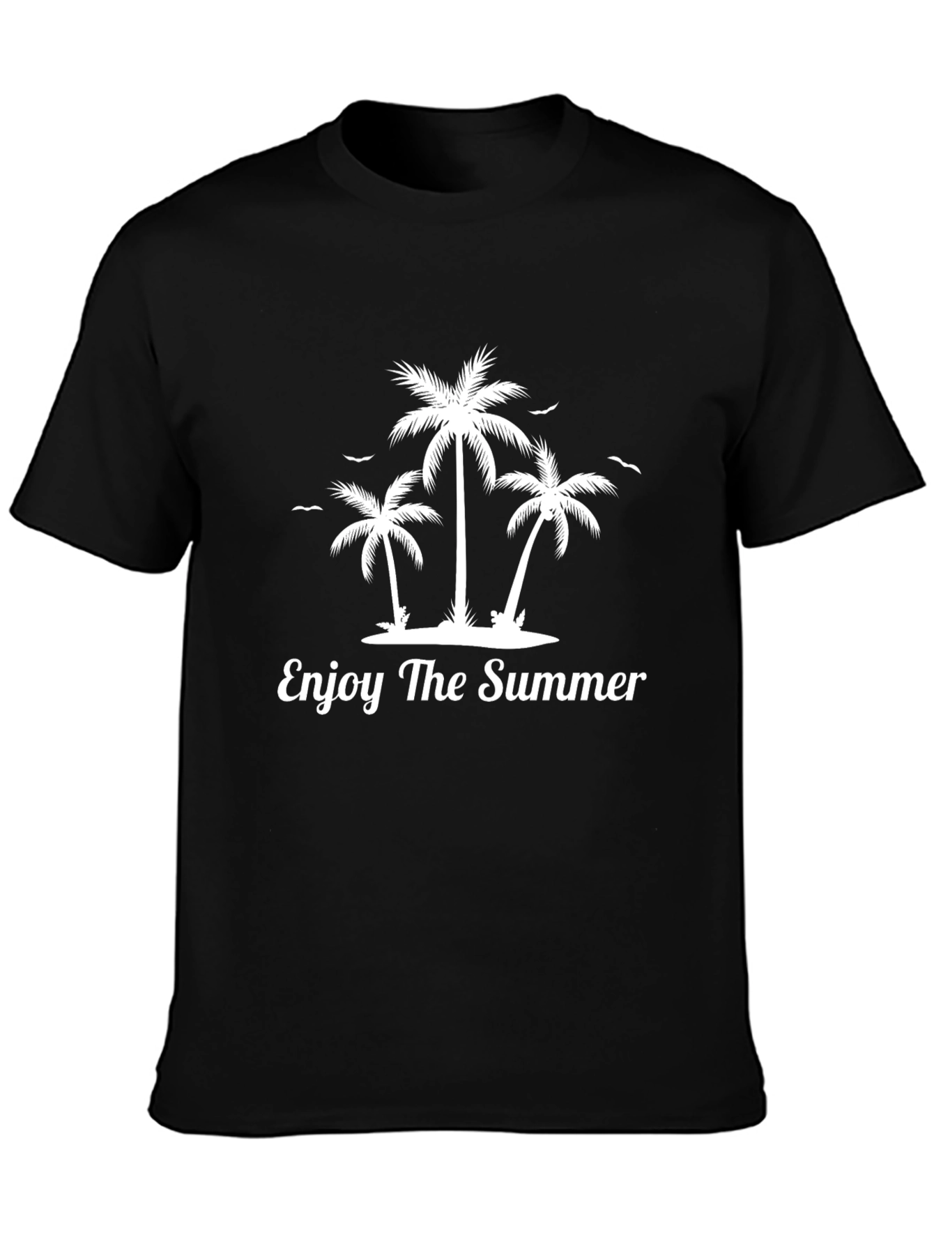 Enjoy The Summer Palm Tree Graphic Tee