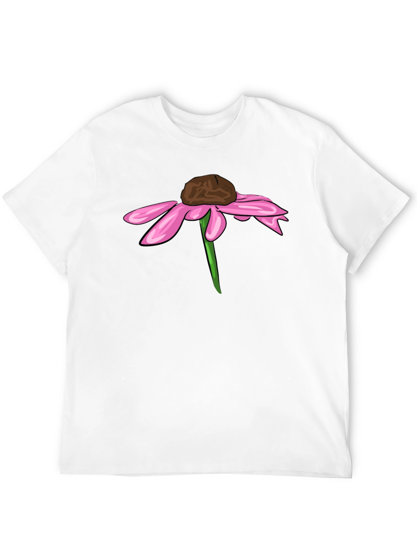 Echinacea Flower Graphic Tee - Unique Design