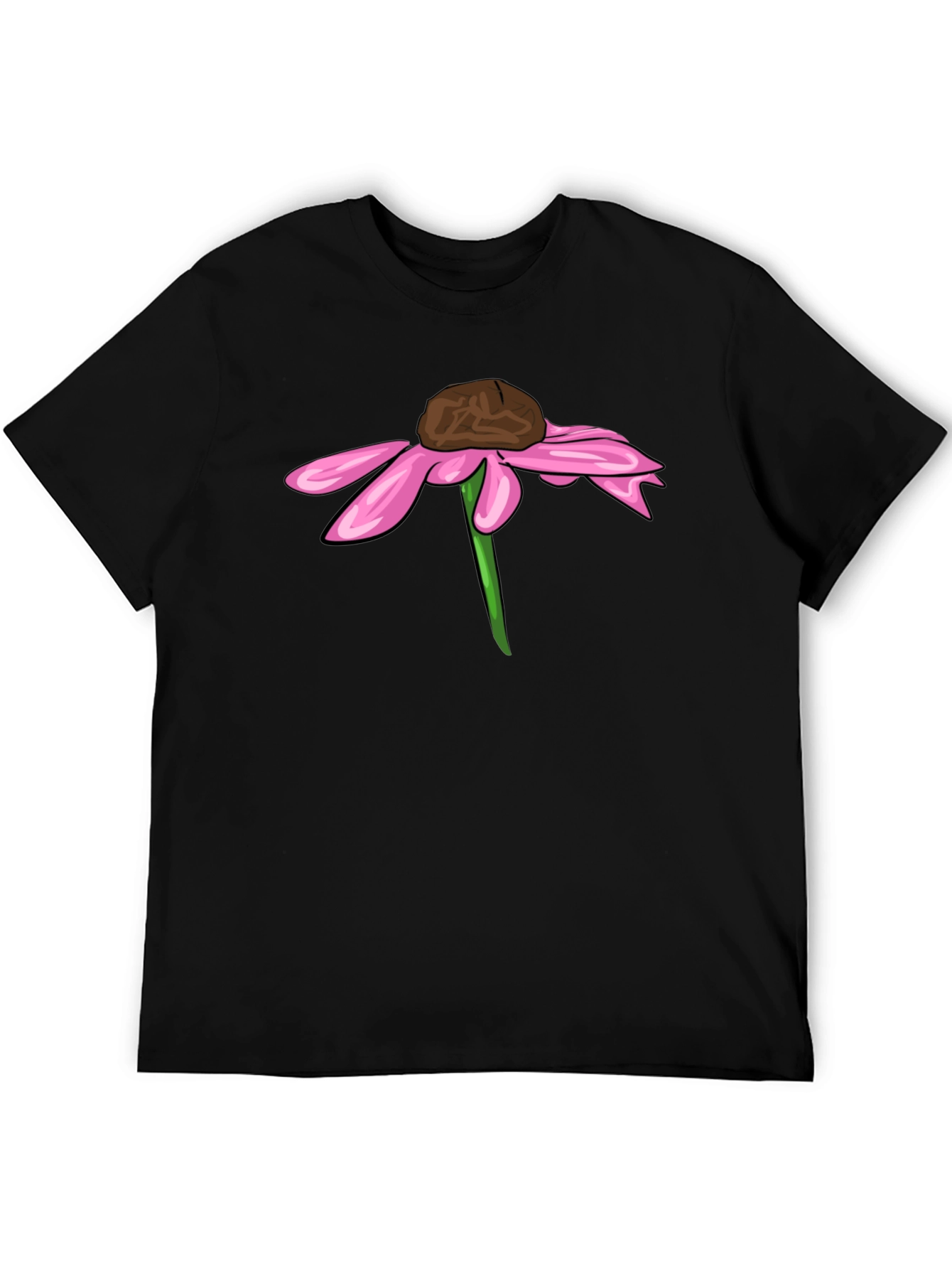 Echinacea Flower Graphic Tee - Unique Design