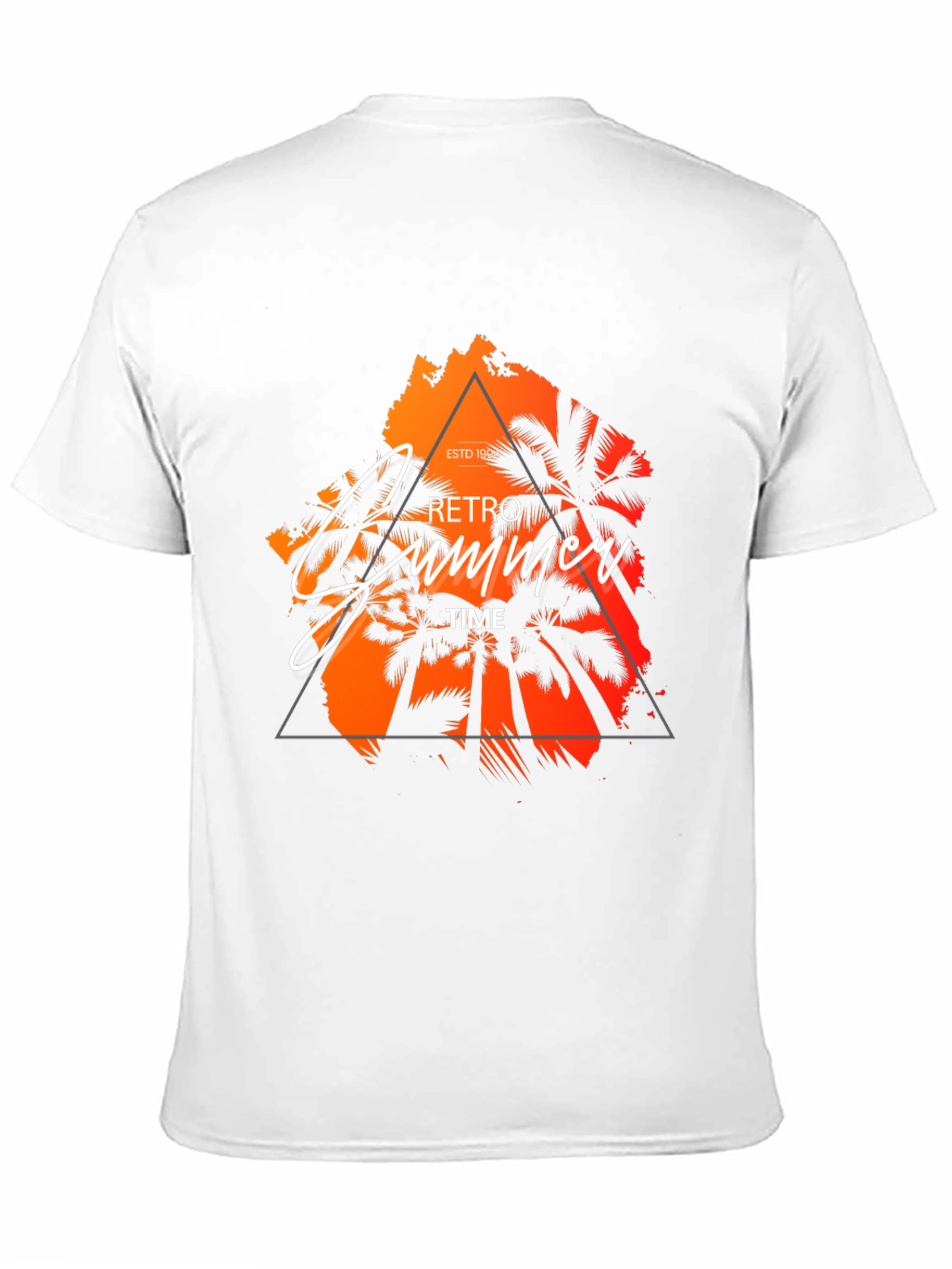 Retro Summer Time Graphic T-Shirt