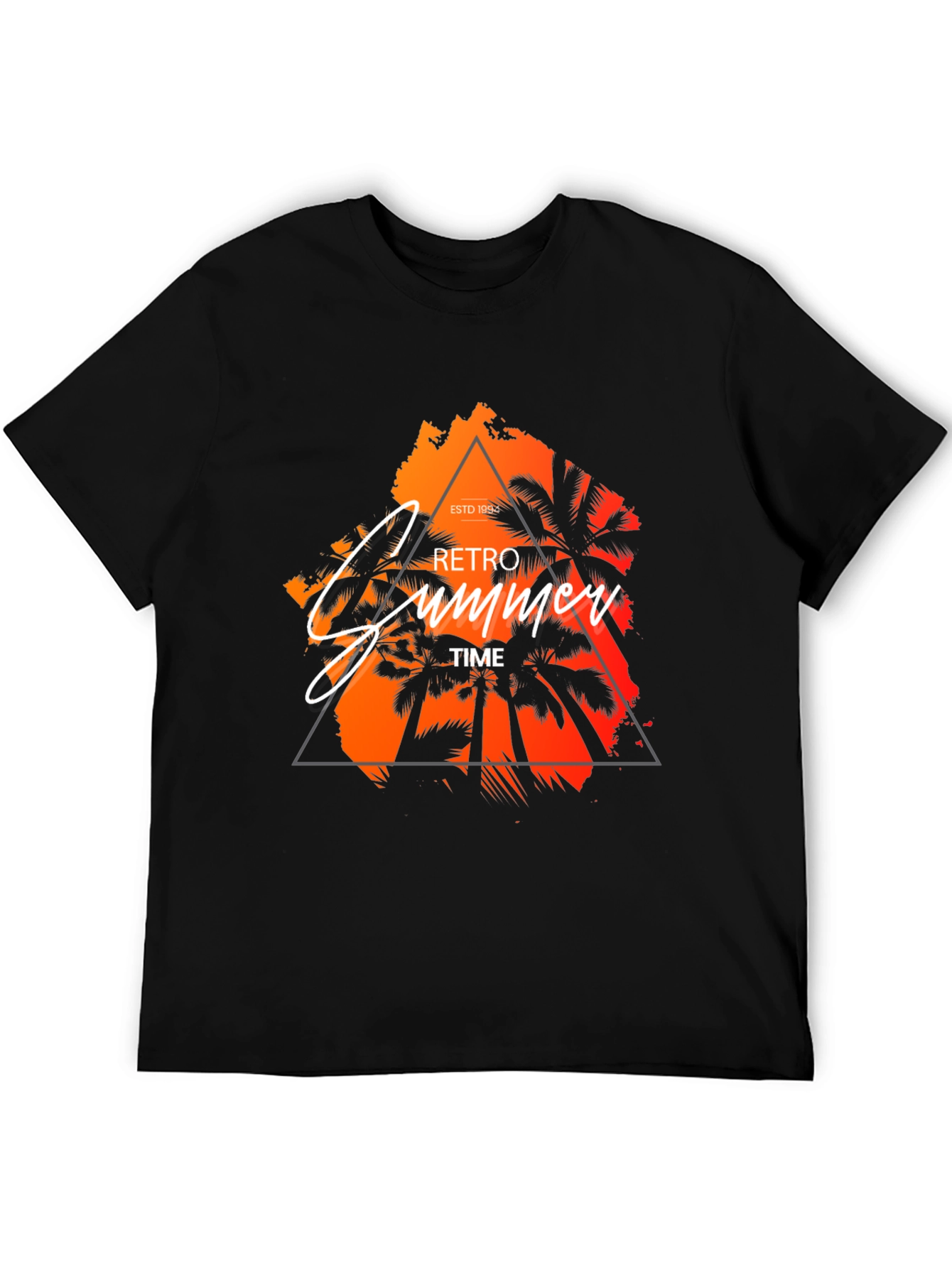Retro Summer Time Graphic T-Shirt