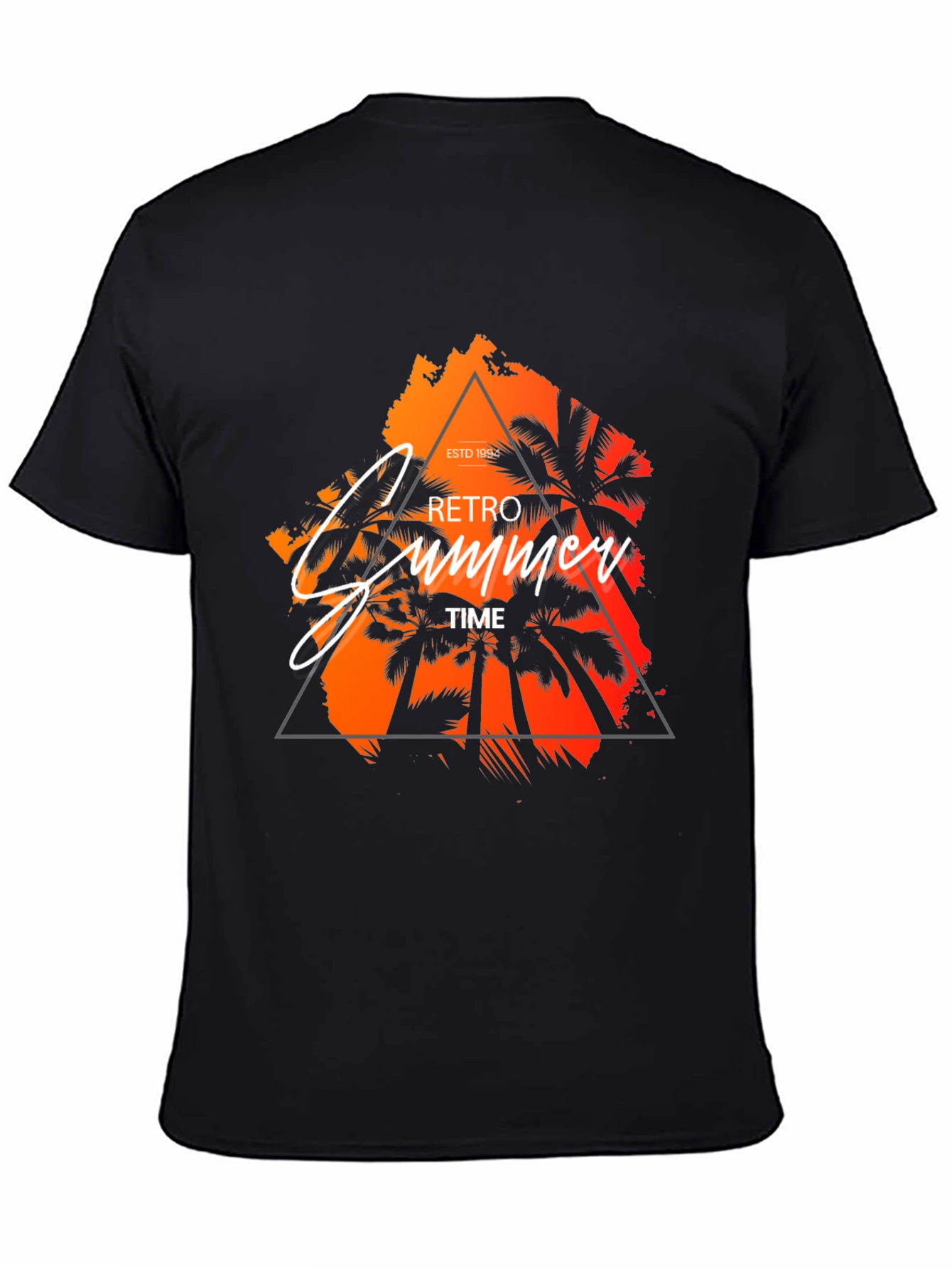 Retro Summer Time Graphic T-Shirt