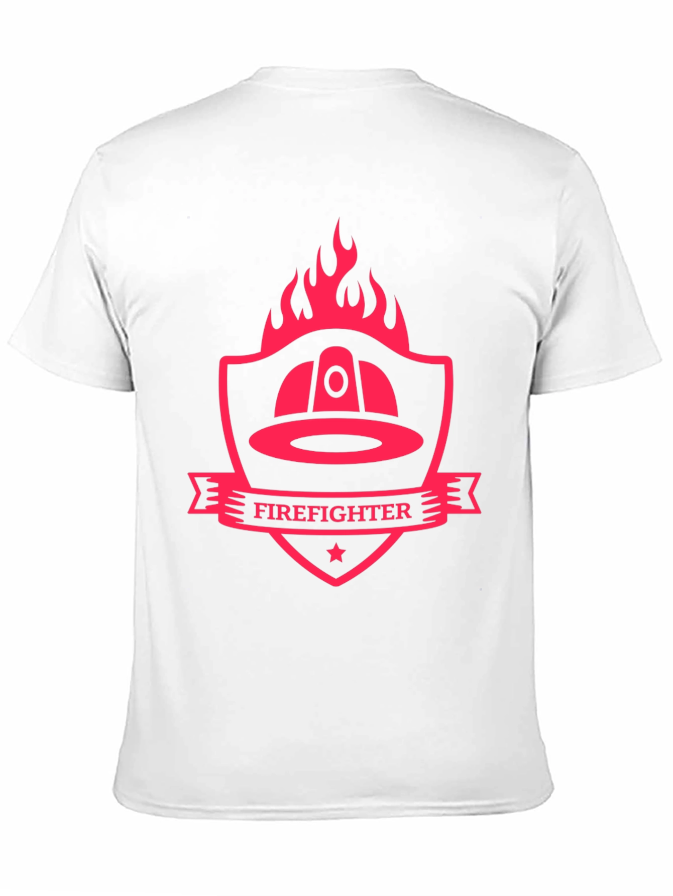 Firefighter Shield Graphic T-Shirt