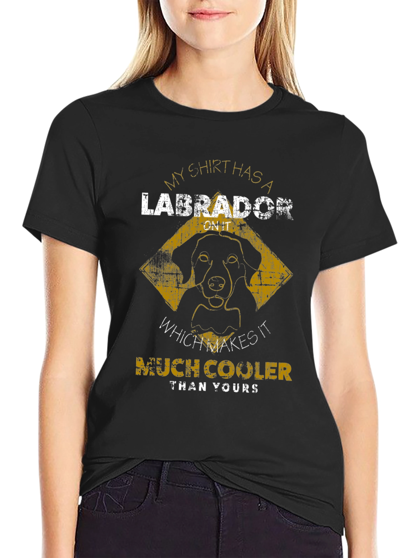 Labrador Dog T-Shirt: Much Cooler Than Yours!