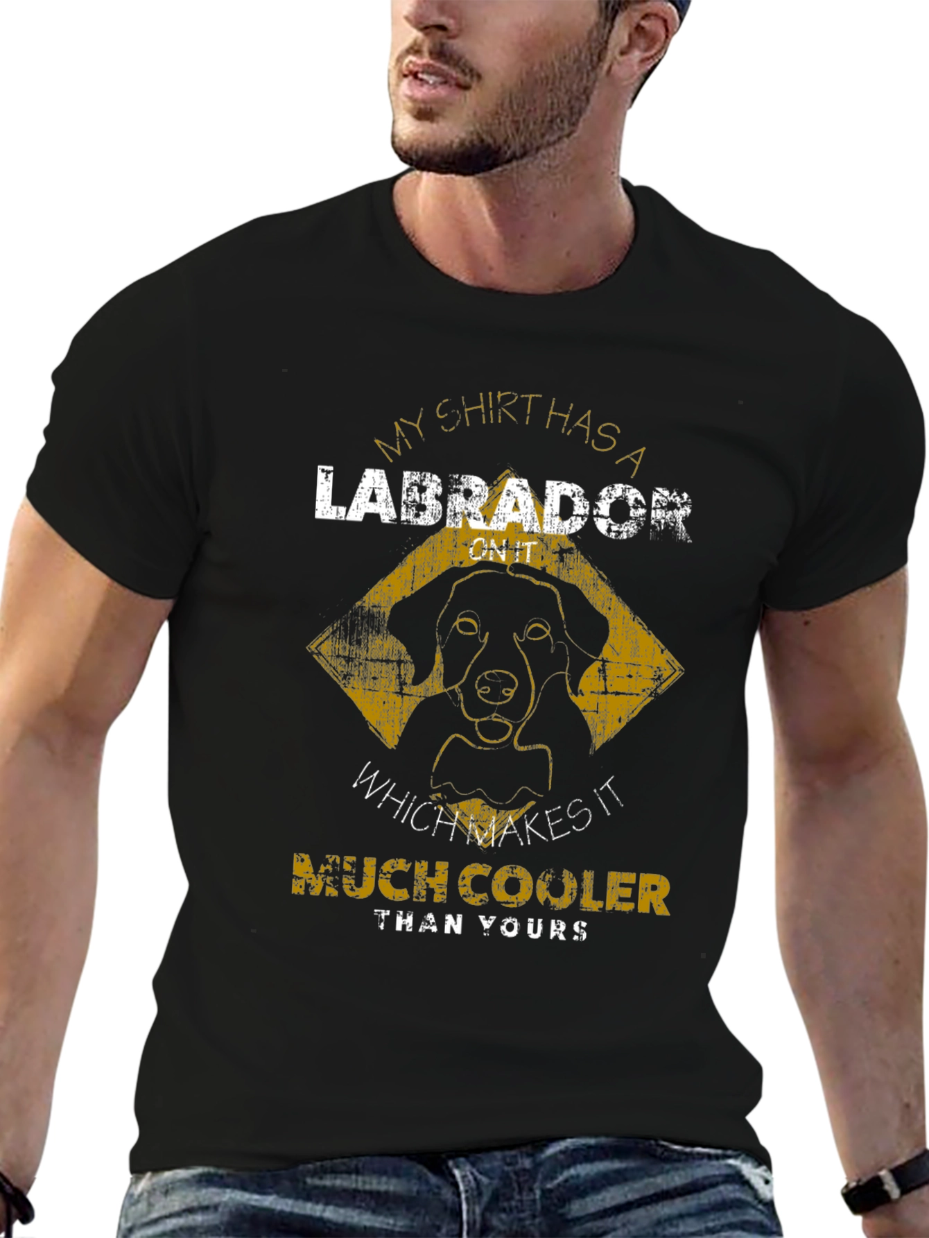 Labrador Dog T-Shirt: Much Cooler Than Yours!