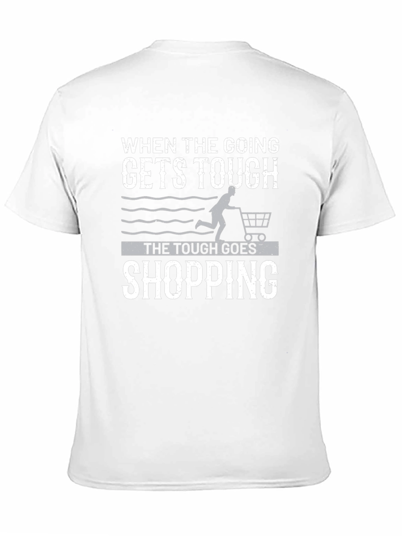 Tough Goes Shopping Graphic T-Shirt