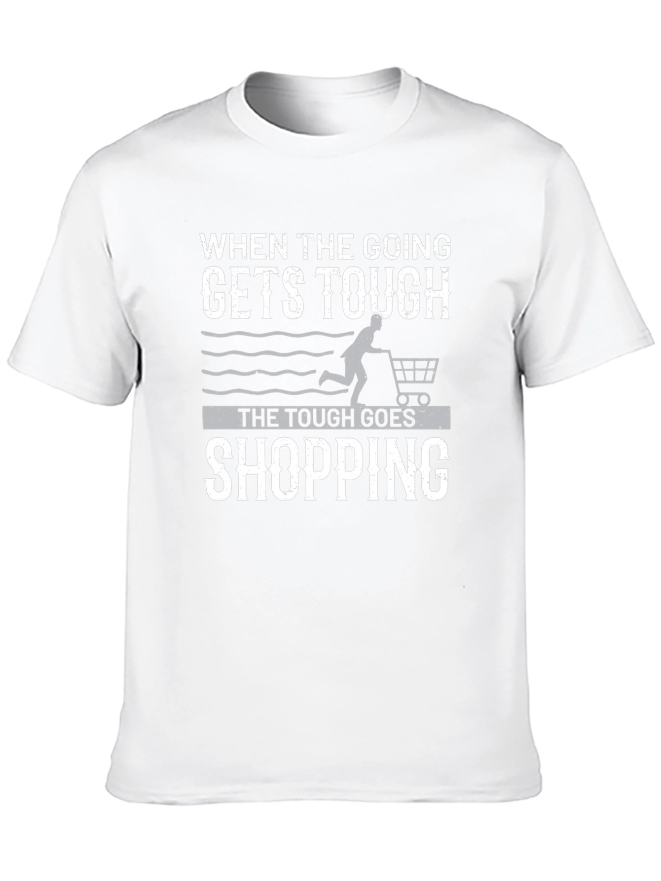 Tough Goes Shopping Graphic T-Shirt