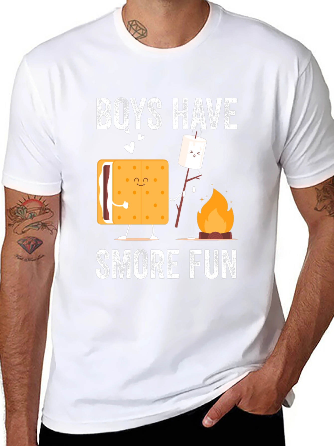 Boys Smore Fun Graphic Tee - Camping T-Shirt