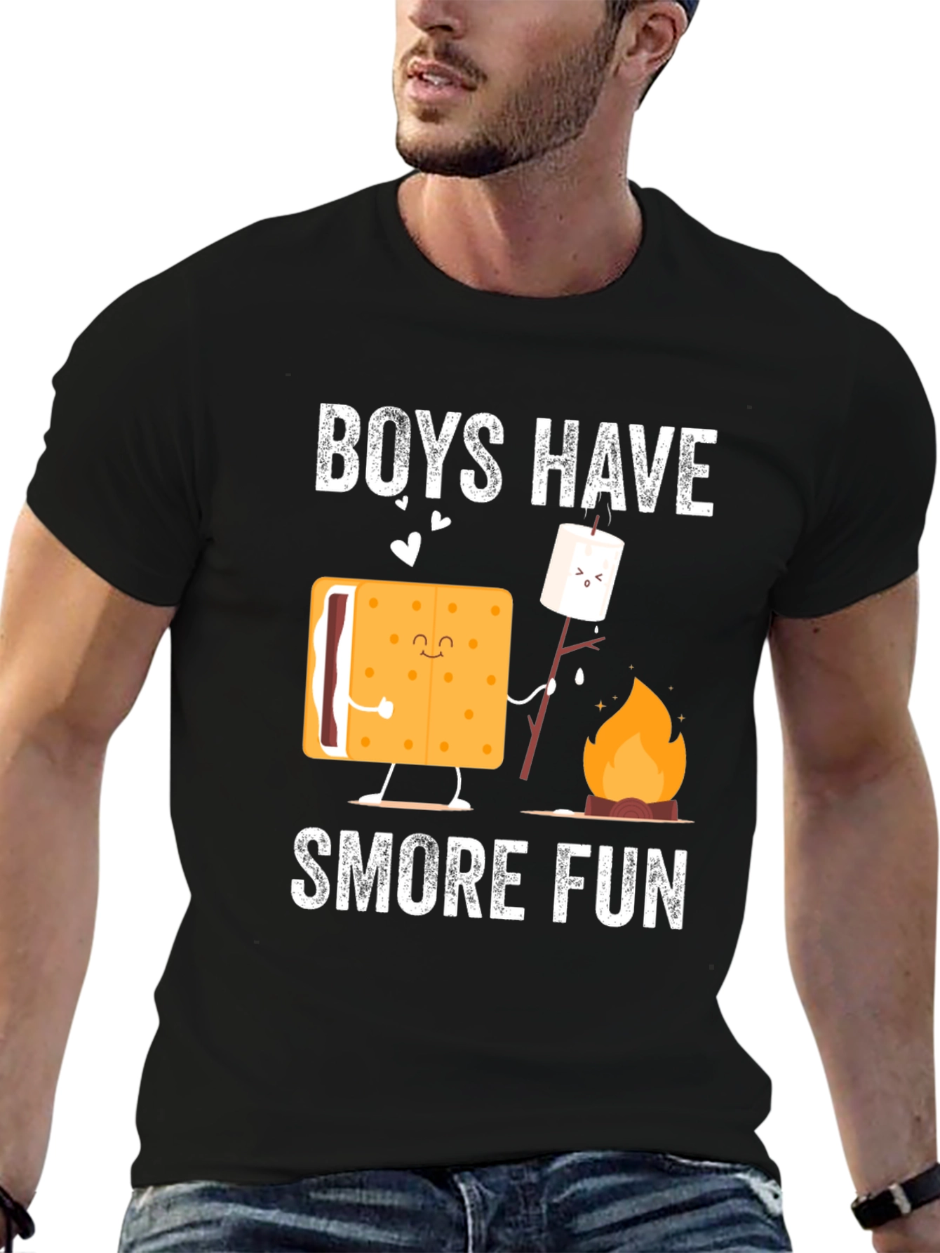 Boys Smore Fun Graphic Tee - Camping T-Shirt