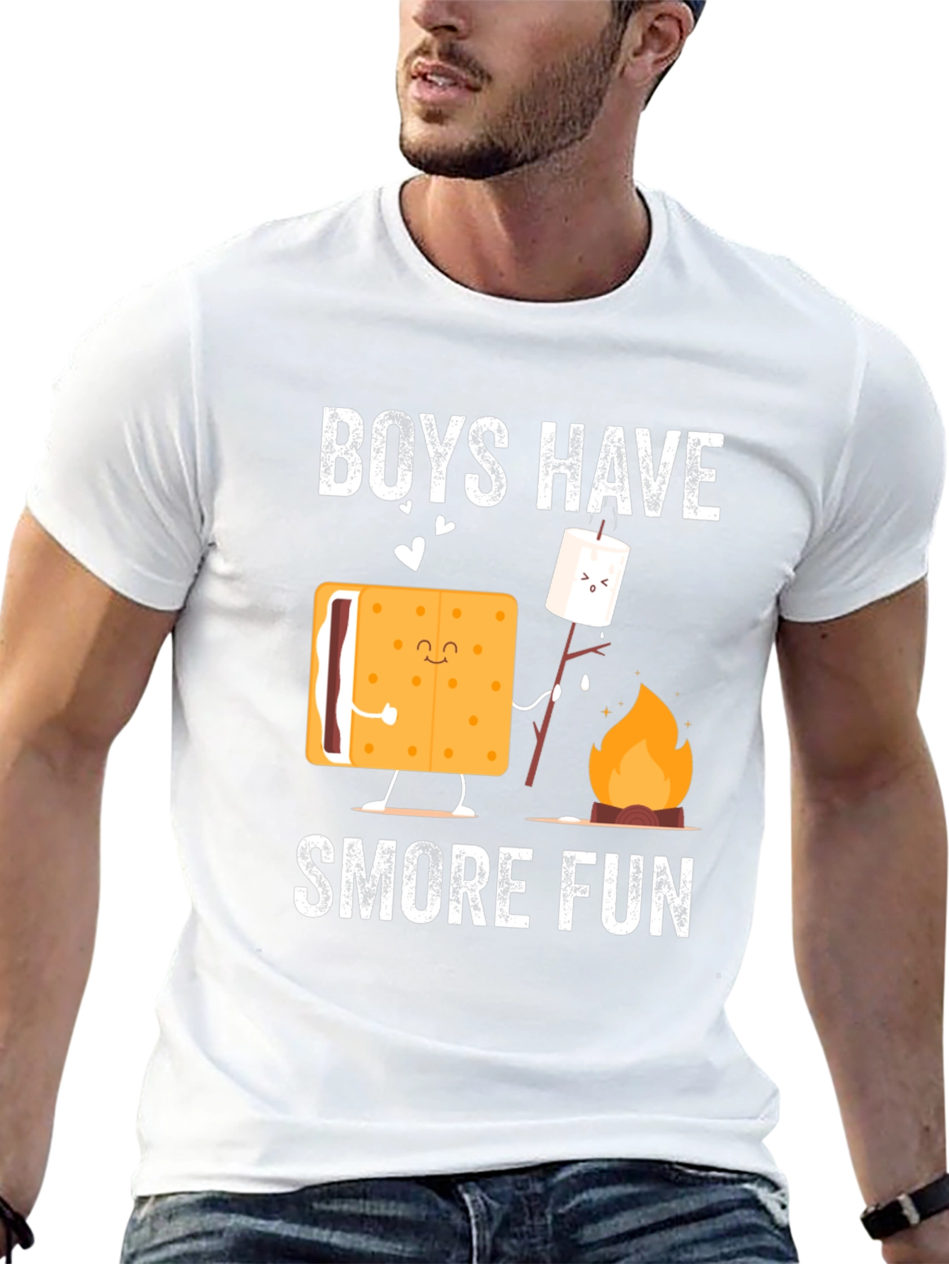 Boys Smore Fun Graphic Tee - Camping T-Shirt