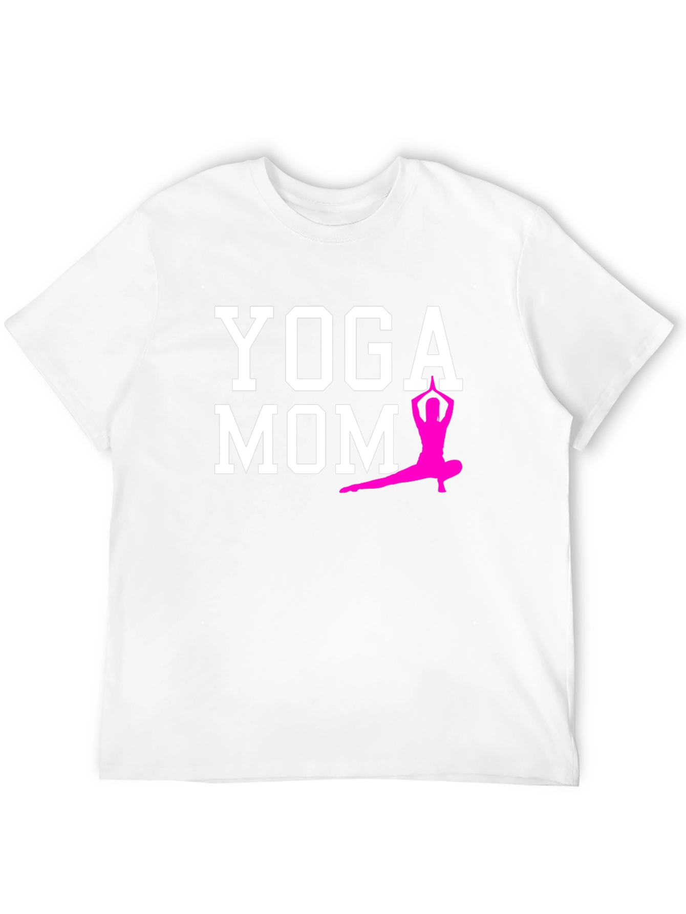 Yoga Mom T-Shirt - Black Cotton Blend