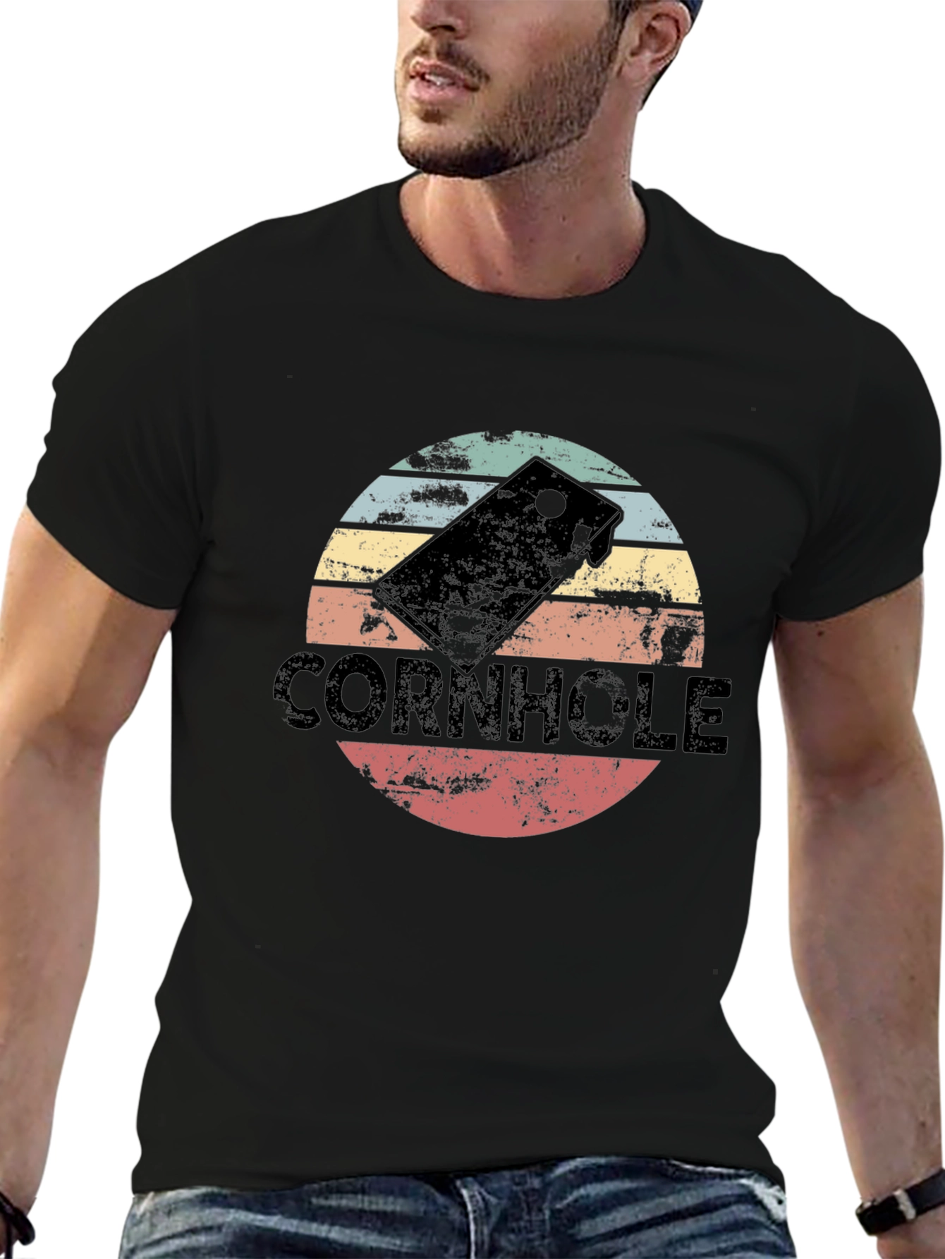 Retro Cornhole T-Shirt