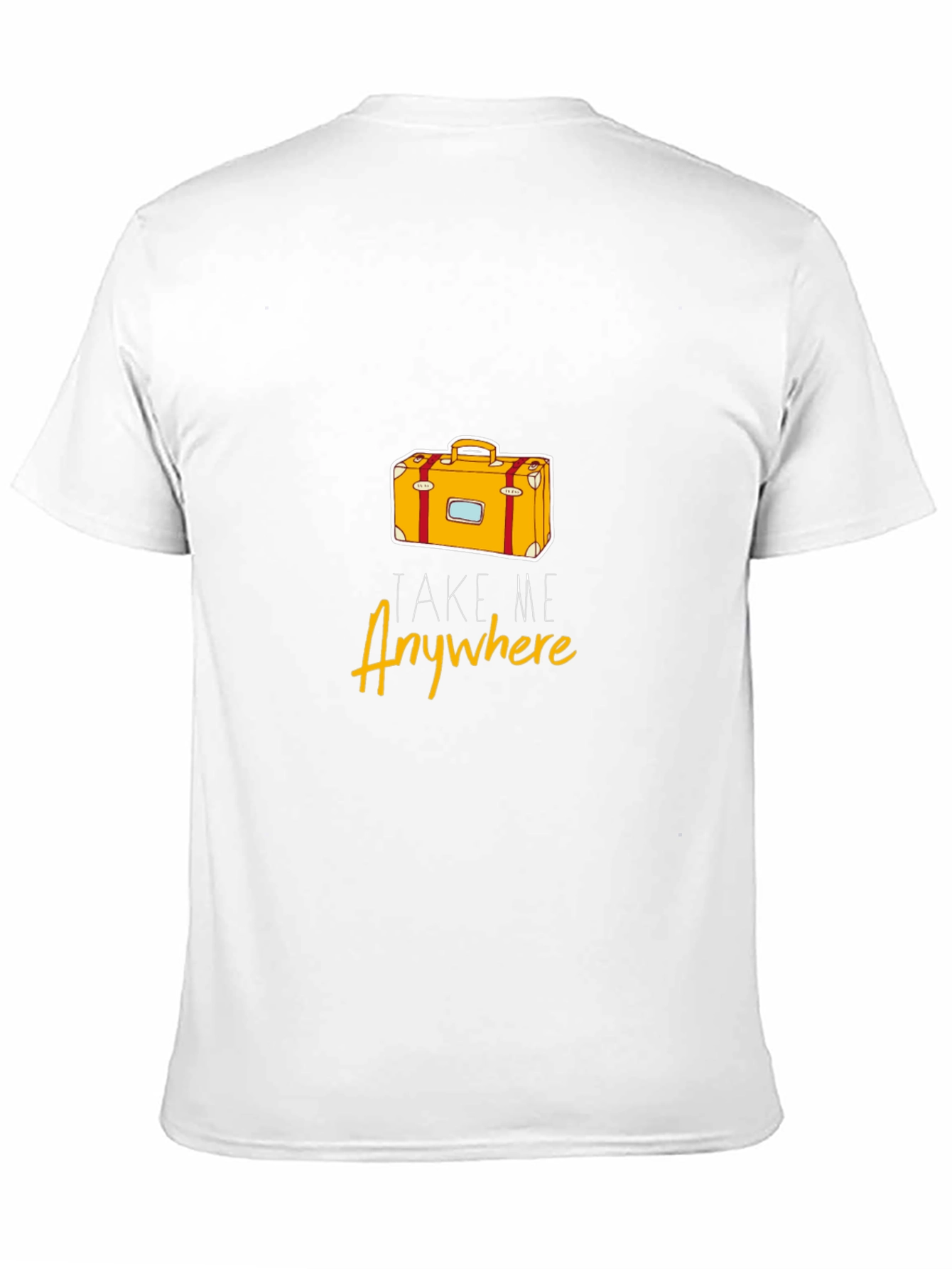Take Me Anywhere Black Graphic T-Shirt