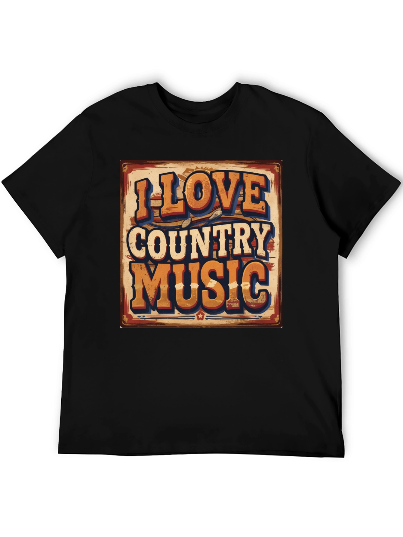 I Love Country Music Graphic Tee