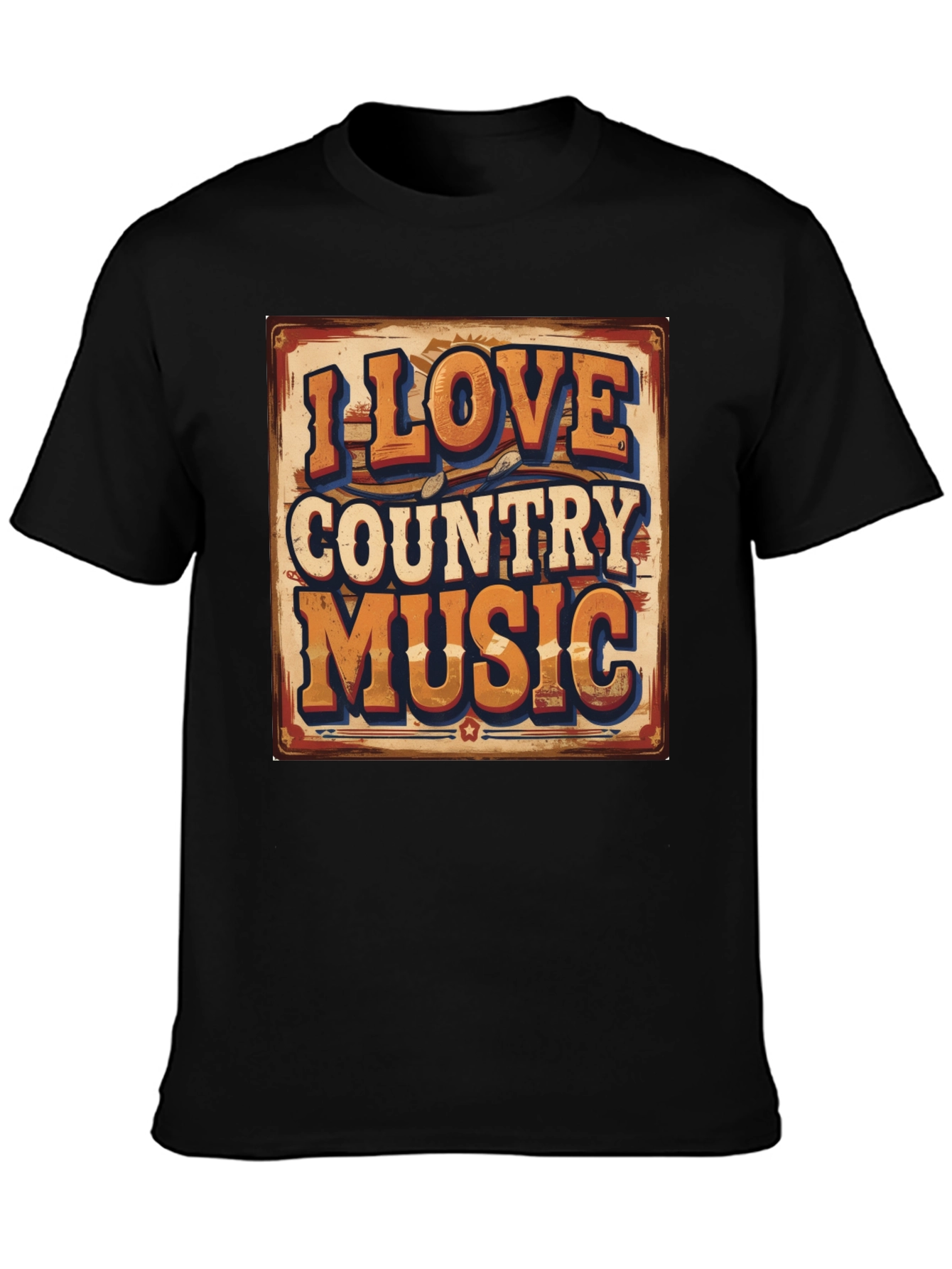 I Love Country Music Graphic Tee