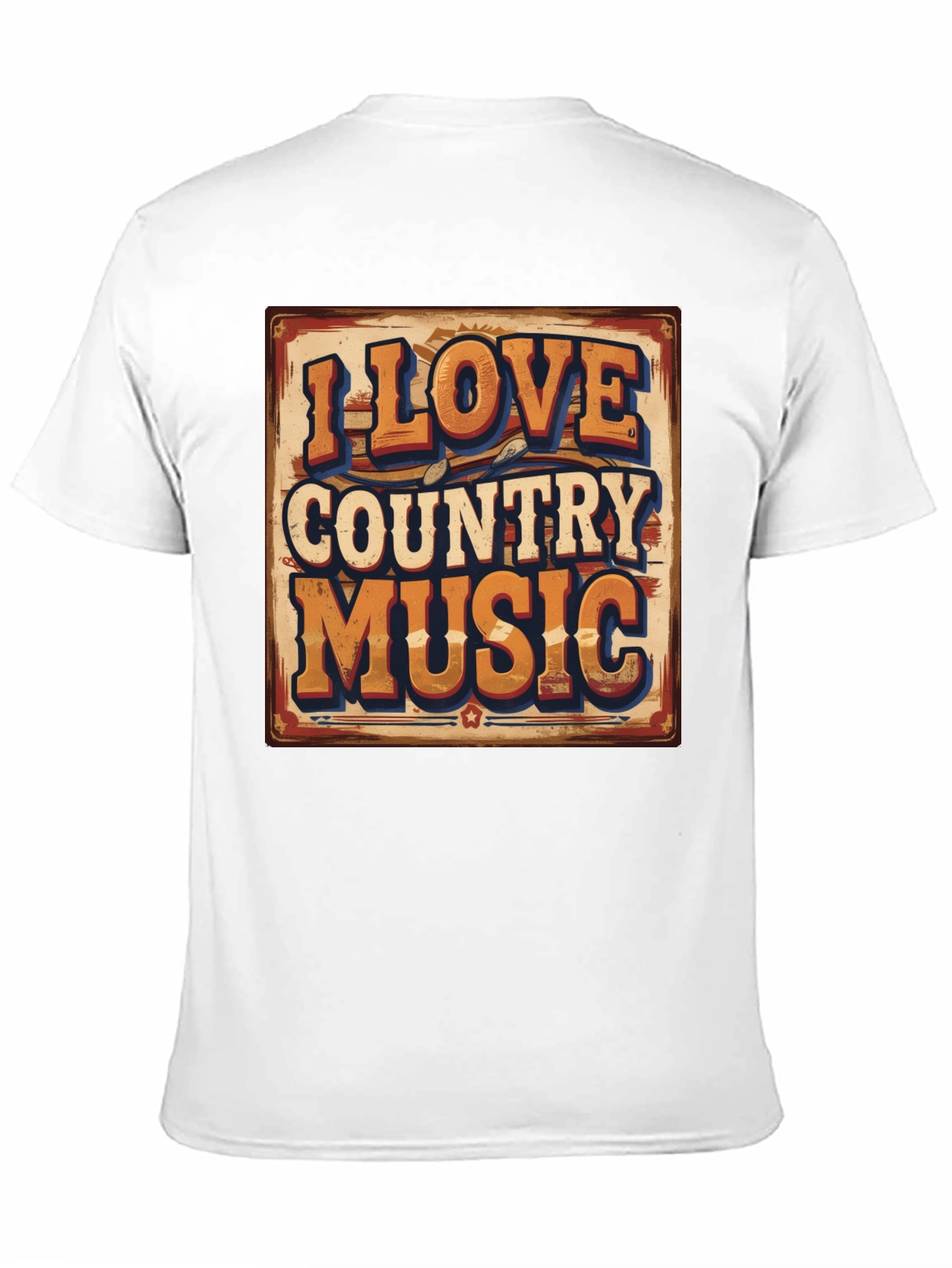 I Love Country Music Graphic Tee