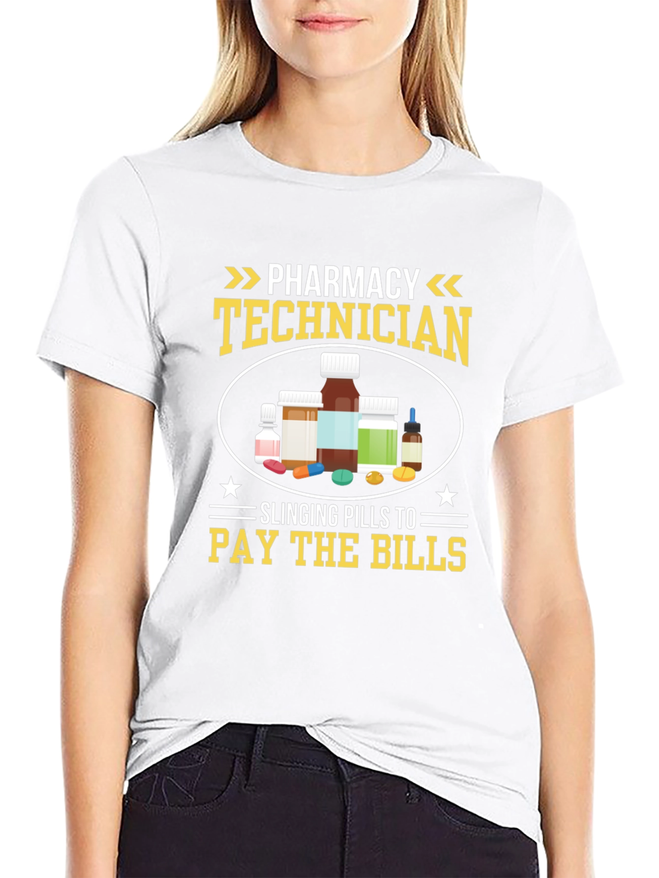 Pharmacy Technician T-Shirt - Slanging Pills